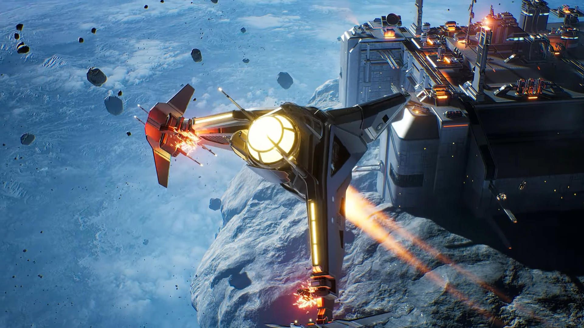 کشتی فضایی در بازی Everspace 2 