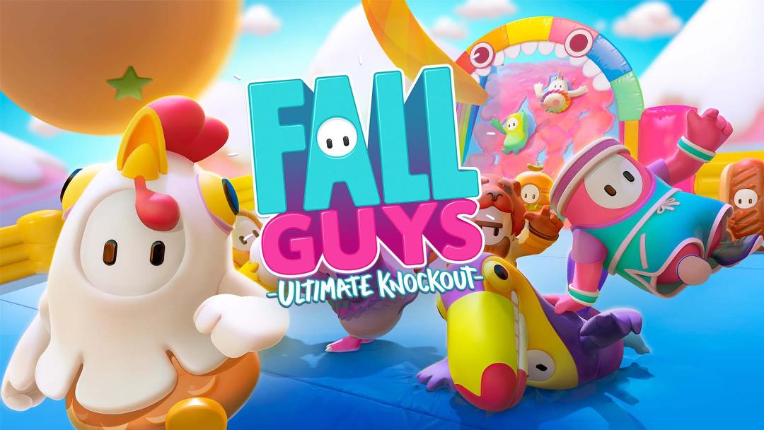 رقابت فال گای ها در بازی Fall Guys