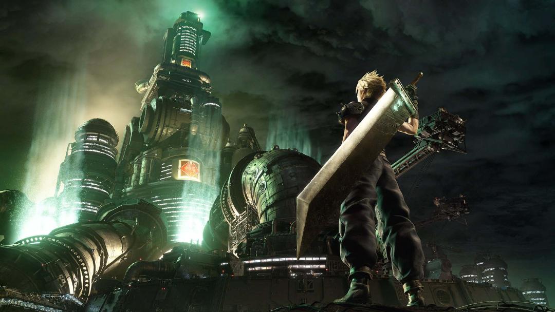 کلاود استرایف و شینرا در بازی Final Fantasy VII Remake