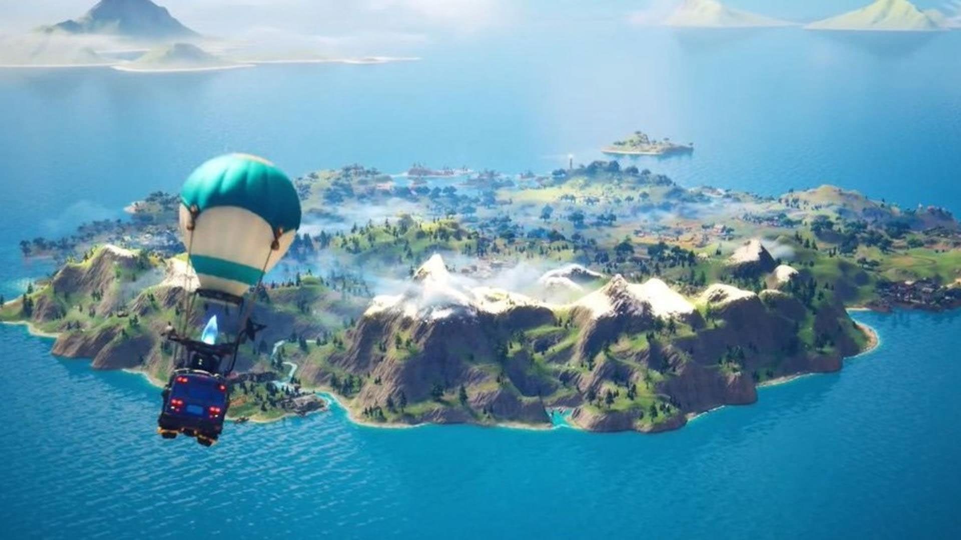 نقشه فورتنایت