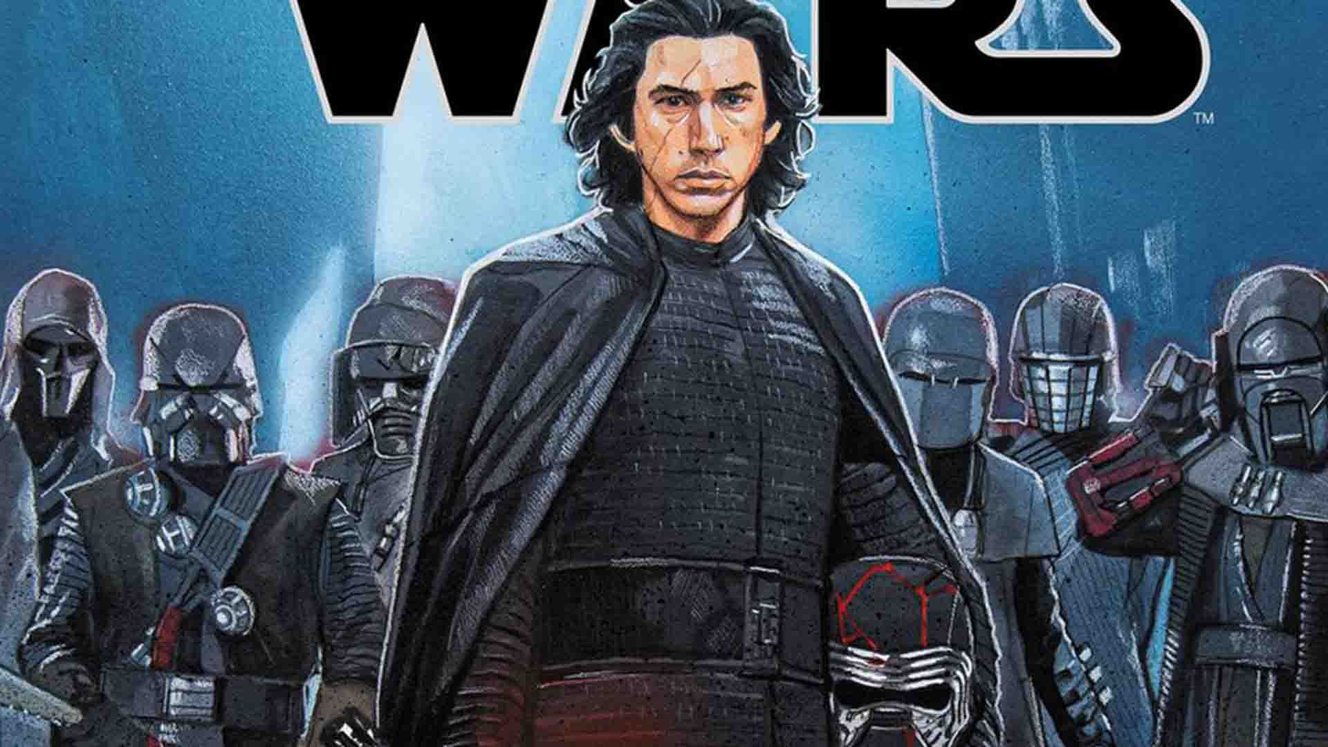 شخصیت کایلو رن روی جلد سری کتاب کمیک Star Wars