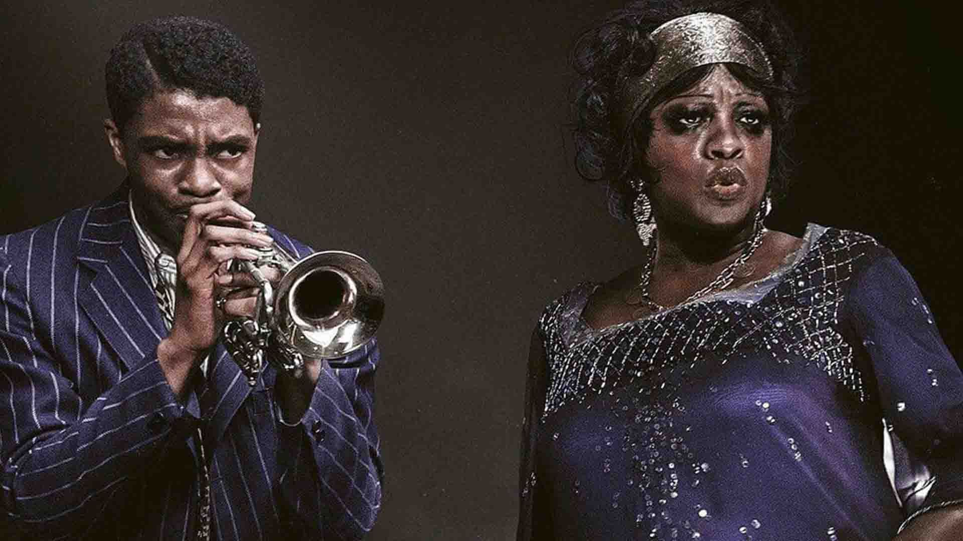 وایولا دیویس و چادویک بوزمن در فیلم Ma Rainey’s Black Bottom