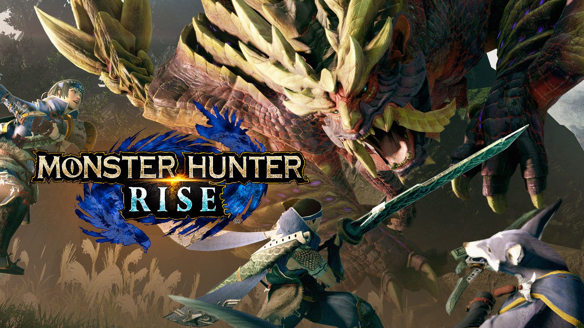 لوگوی بازی Monster Hunter Rise