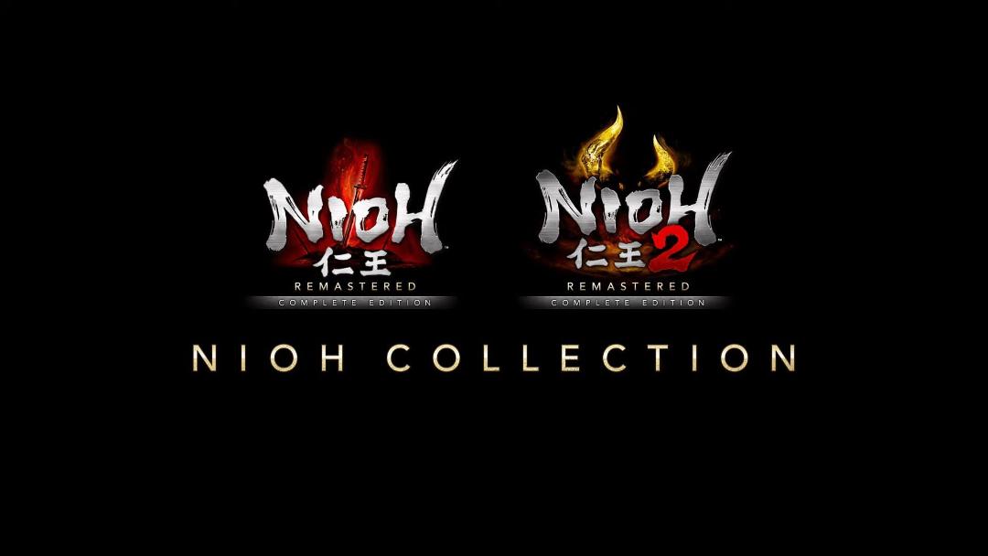لوگوی Nioh Collection شامل دو بازی تیم نینجا