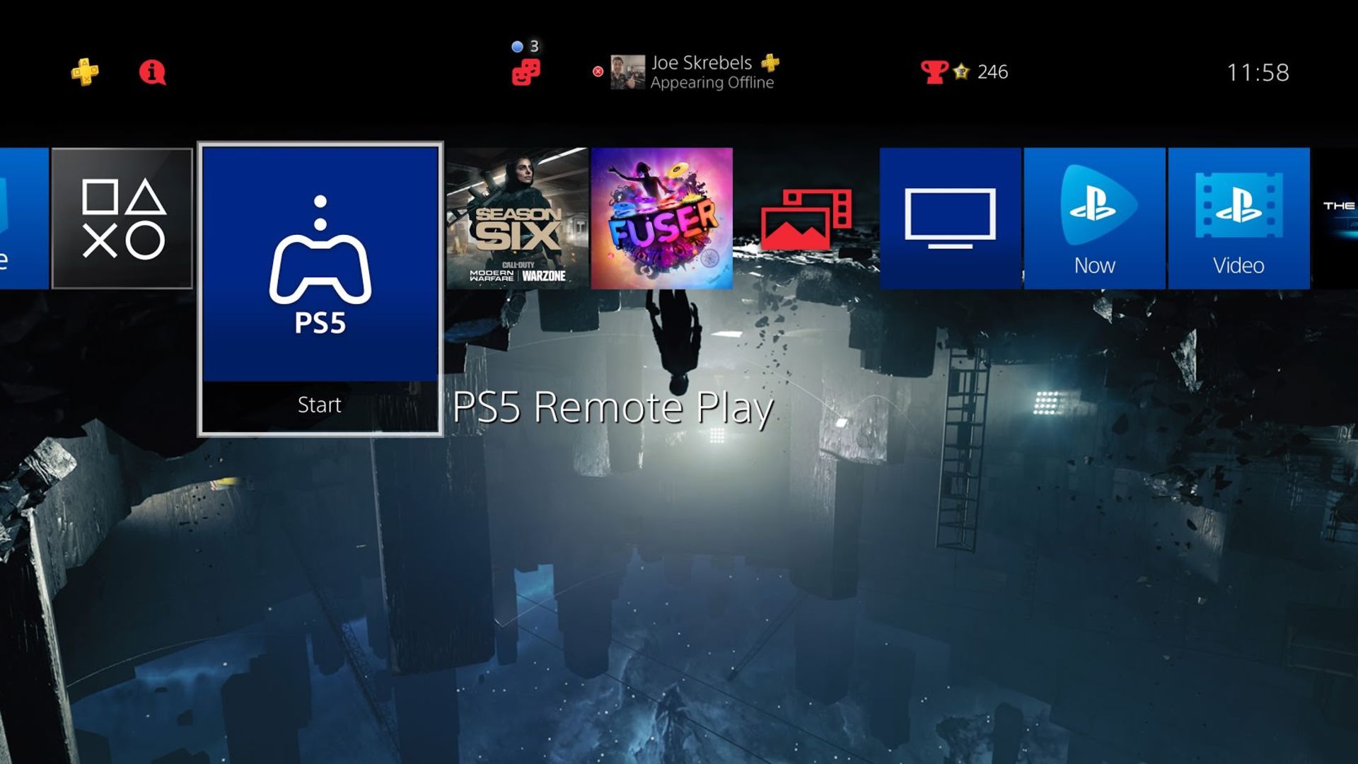 اپلیکیشن Remote Play پلی استیشن 5 روی پلی استیشن 4