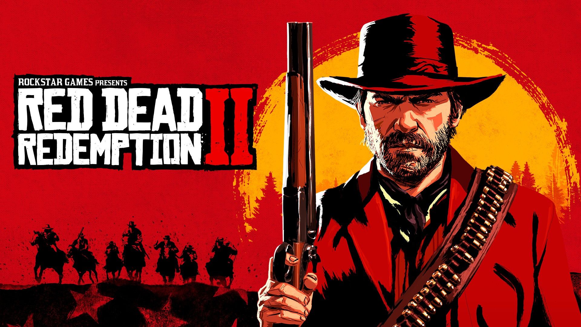 آرتور مورگان روی کاور بازی Red Dead Redemption 2