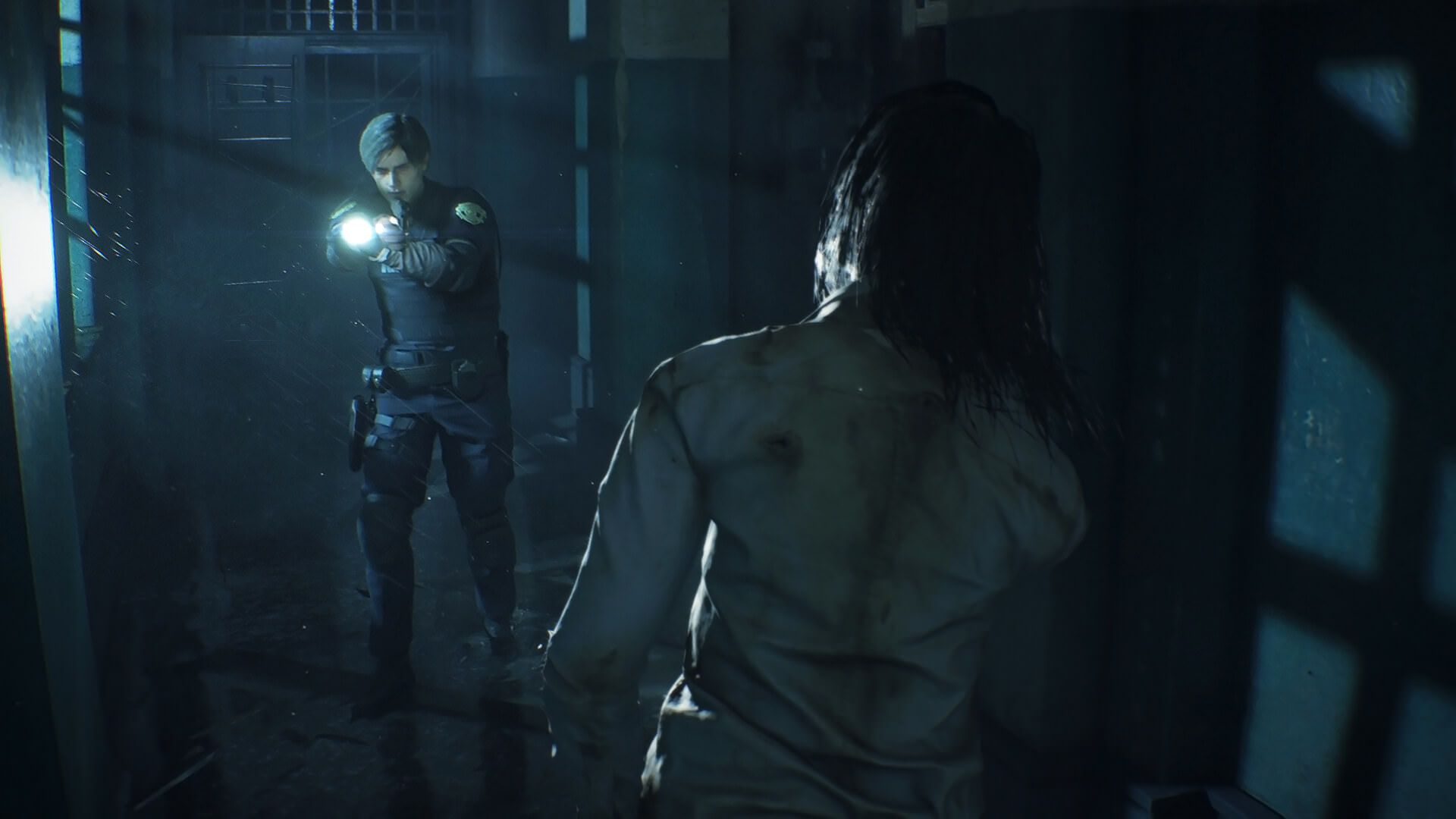 نمایی از گیم پلی بازی Resident Evil 2