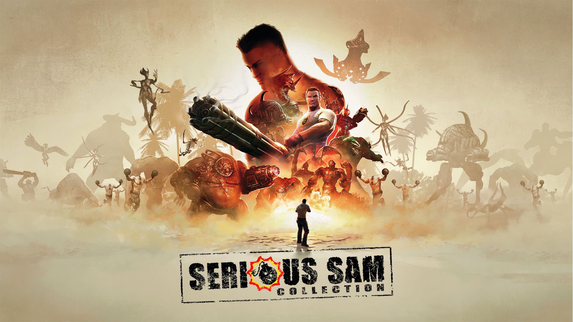 سم در پوستر The Serious Sam Collection