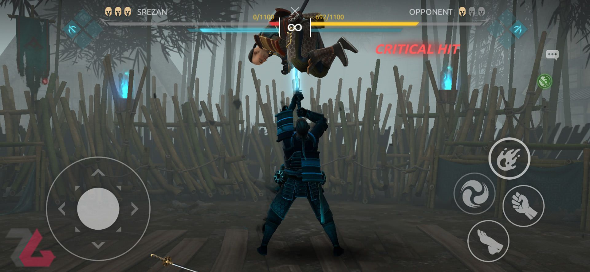 استفاده از قدرت سایه در بازی Shadow Fight Arena