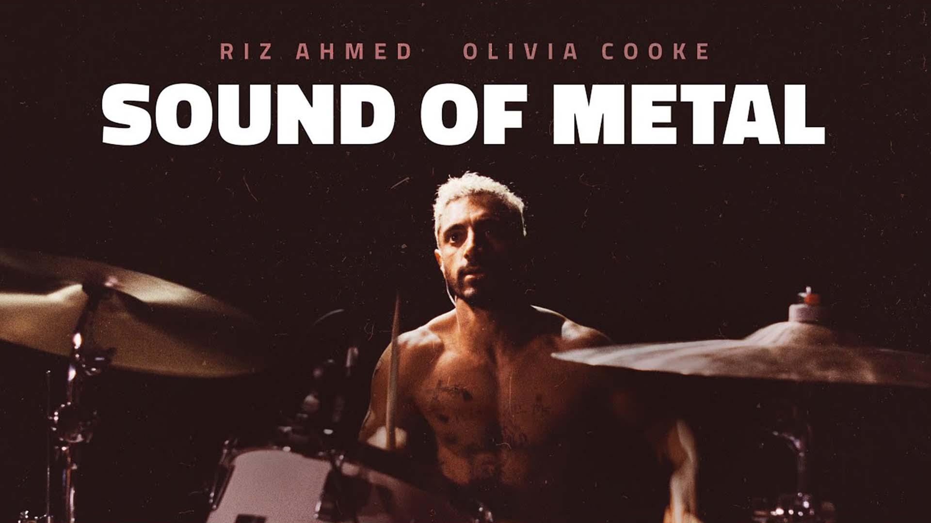 ریز احمد در پوستر فیلم Sound of Metal