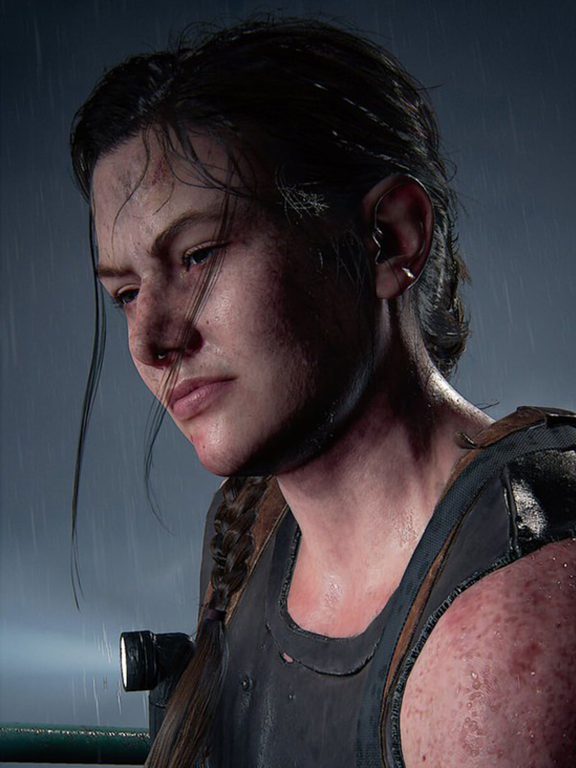 پوستر شخصیت اَبی بازی the last of us 2