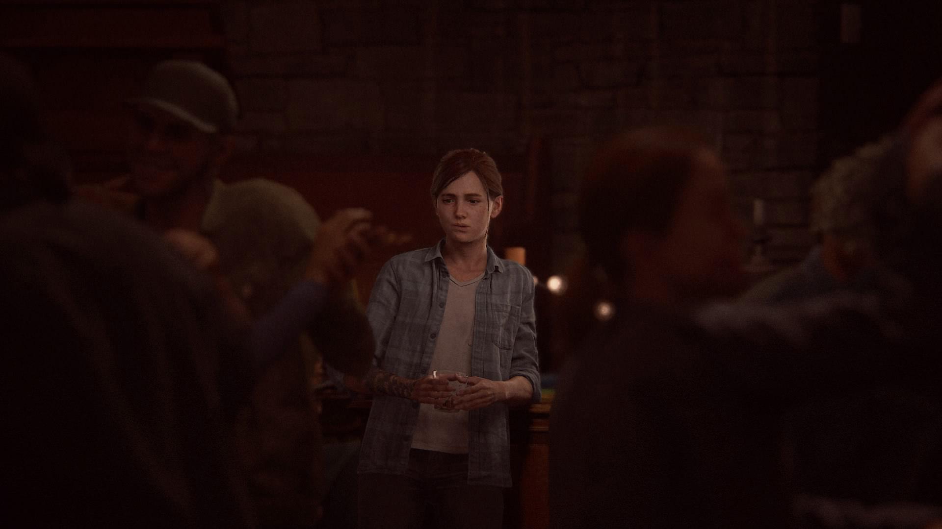 الی در مراسم رقص تنها است  بازی the last of us 2