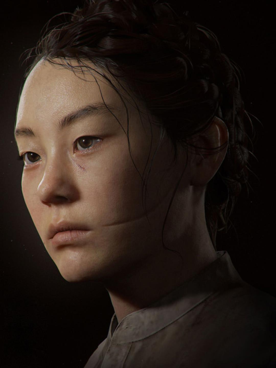 پوستر شخصیت یارا بازی بازی the last of us 2