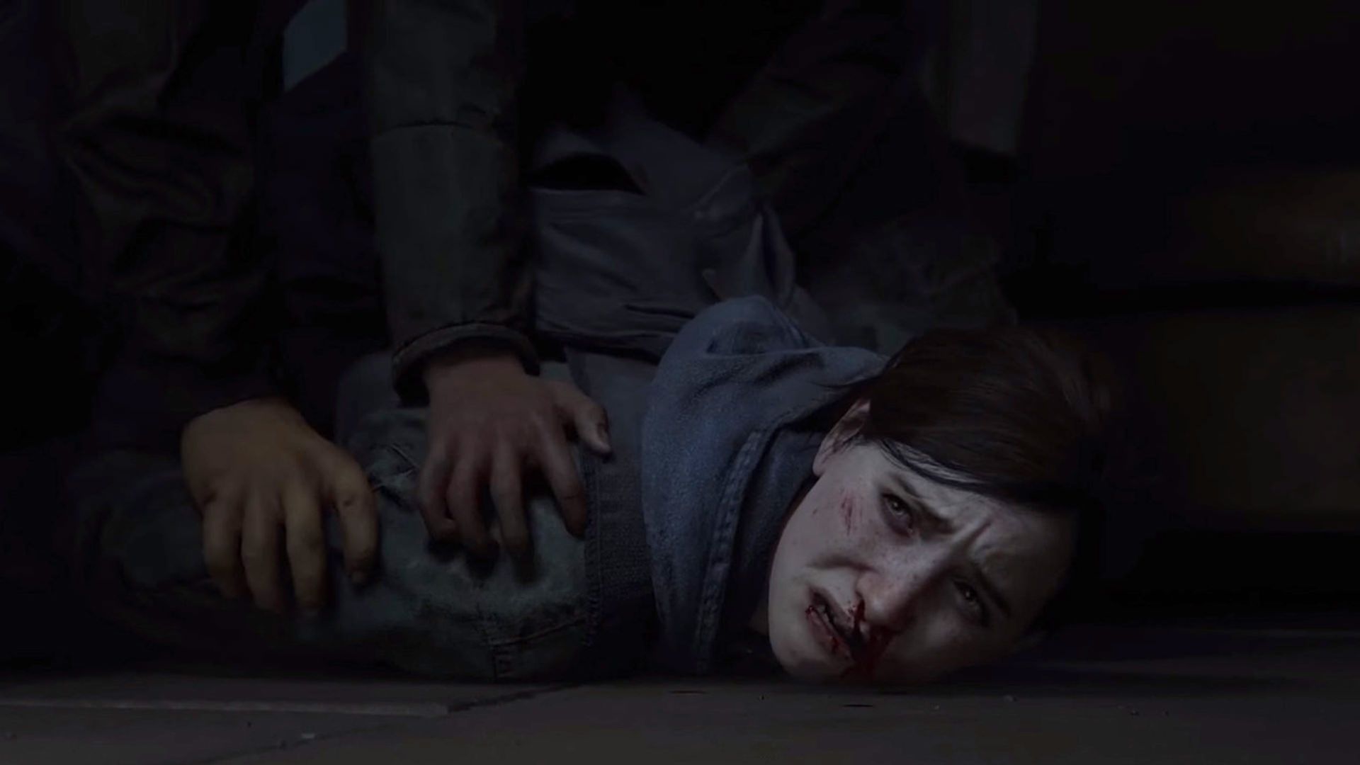 الی در زمان کشته شدن جول در بازی The Last of Us Part 2