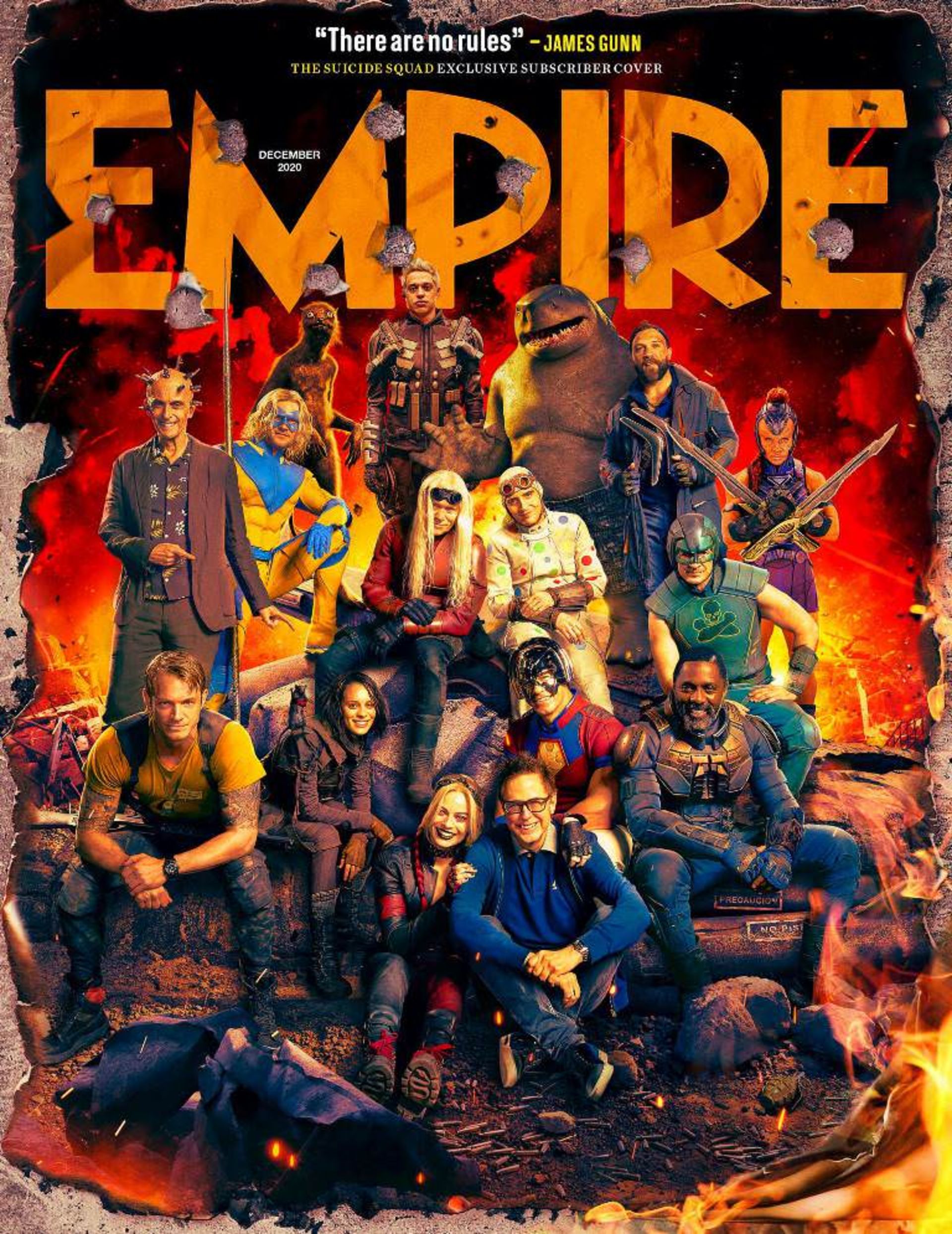 کاور دوم امپایر برای فیلم The Suicide Squad