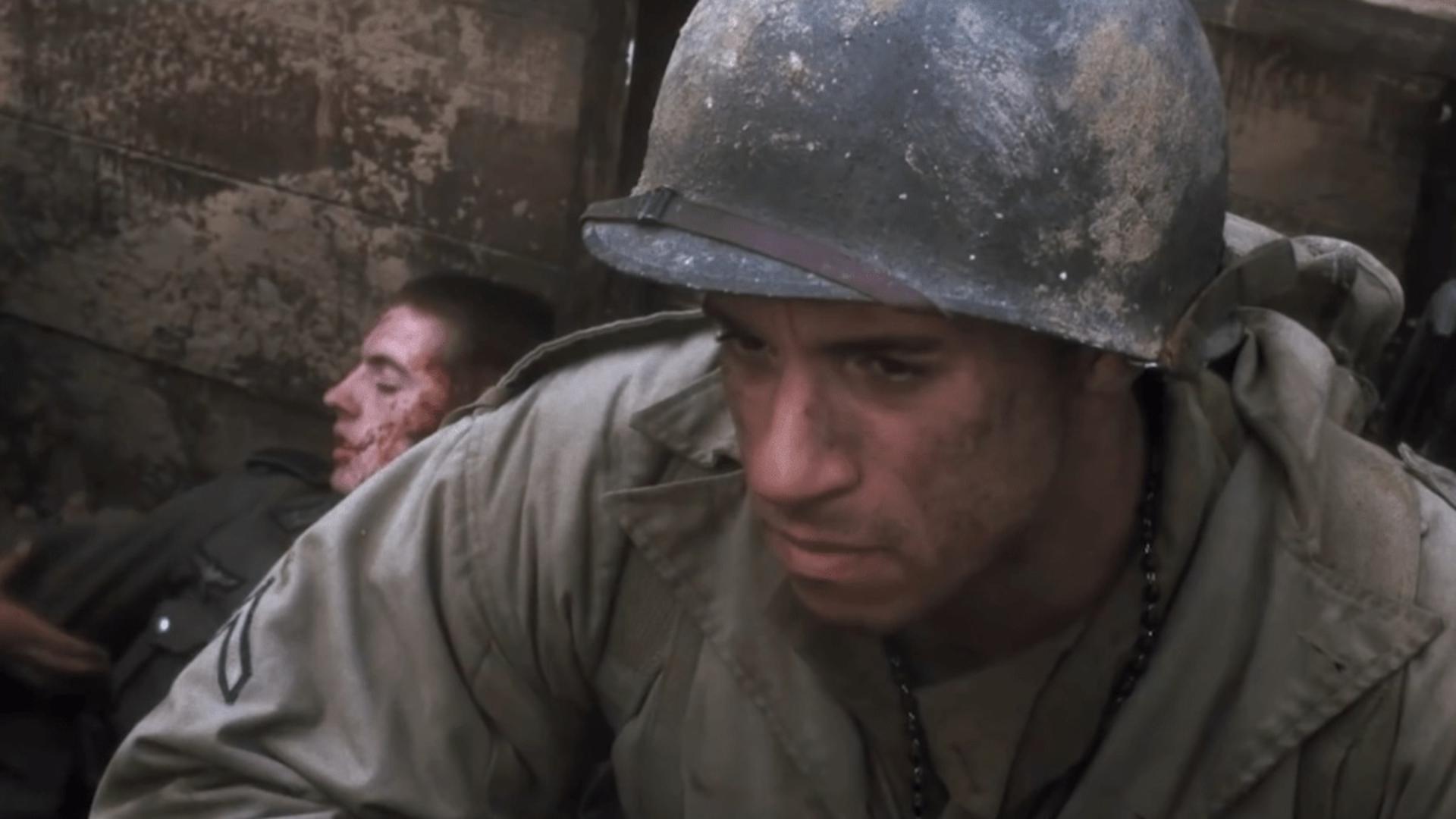 وین دیزل در فیلم Saving Private Ryan