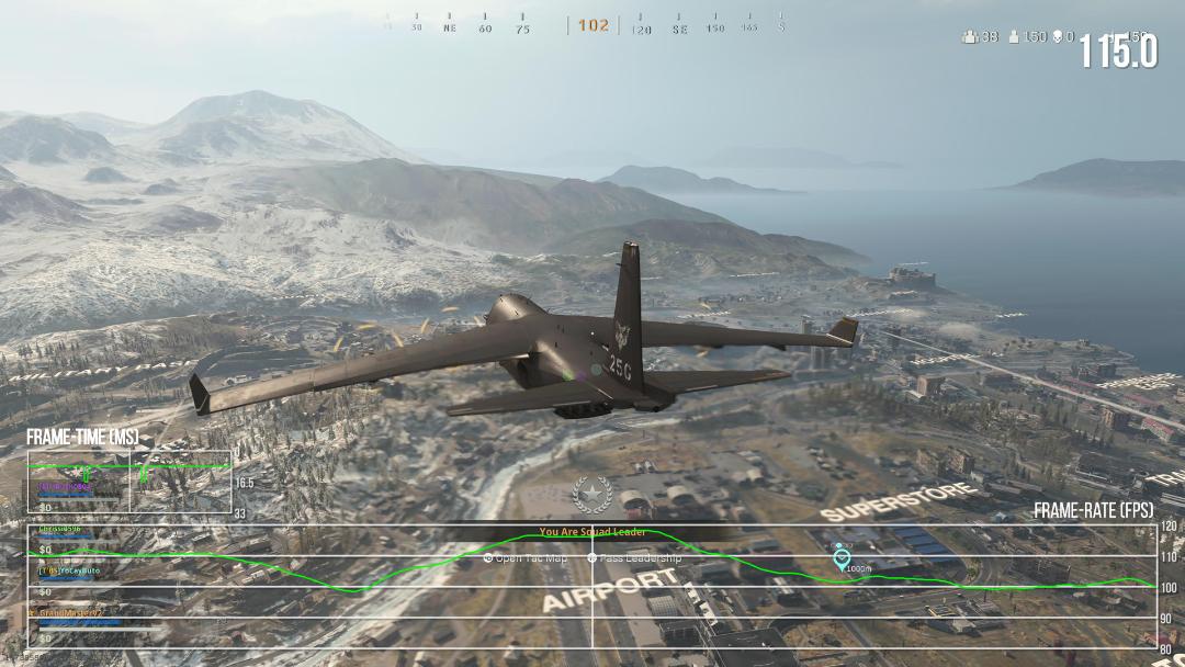 عملکرد بازی Call of Duty: Warzone در ایکس باکس سری ایکس