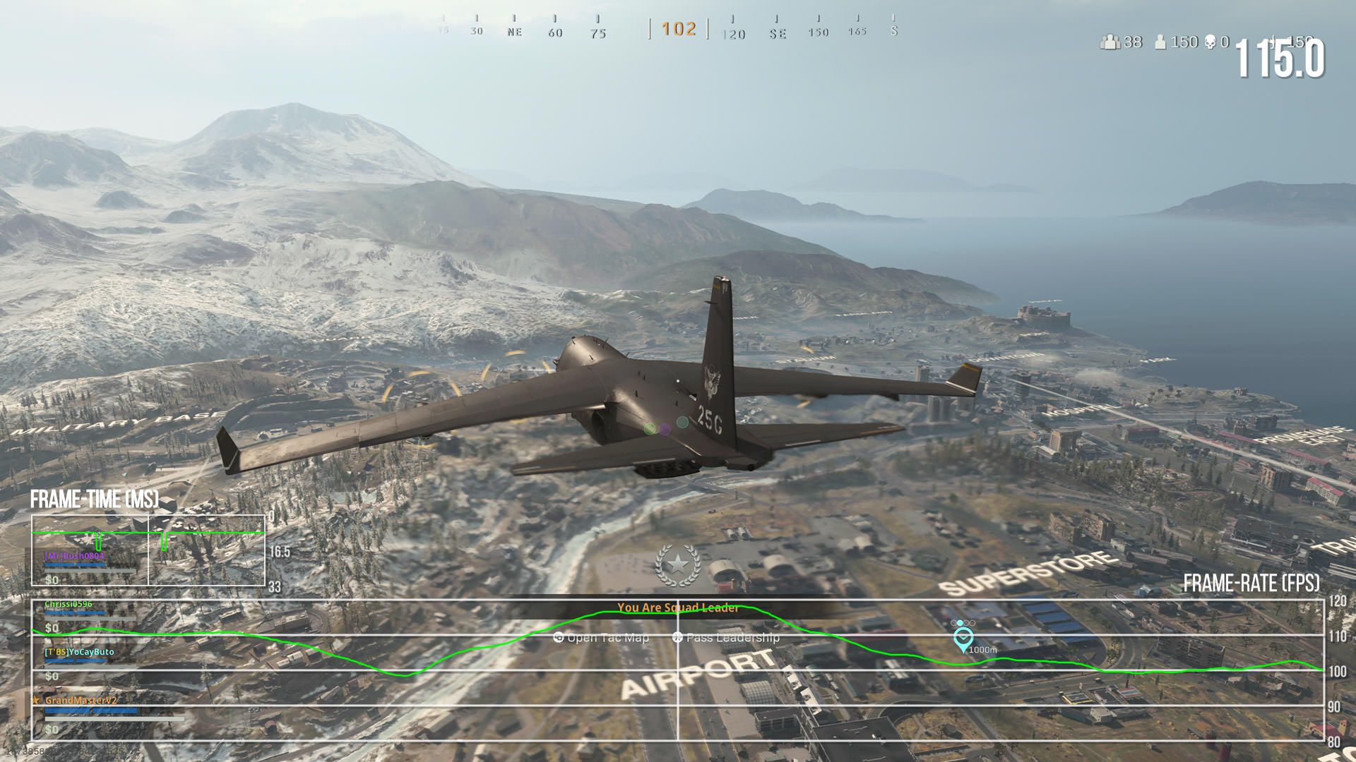عملکرد بازی Call of Duty: Warzone در ایکس باکس سری ایکس