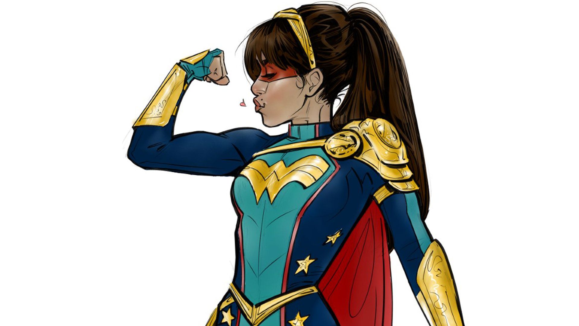 یارا فلور در سریال Wonder Girl شبکه The CW