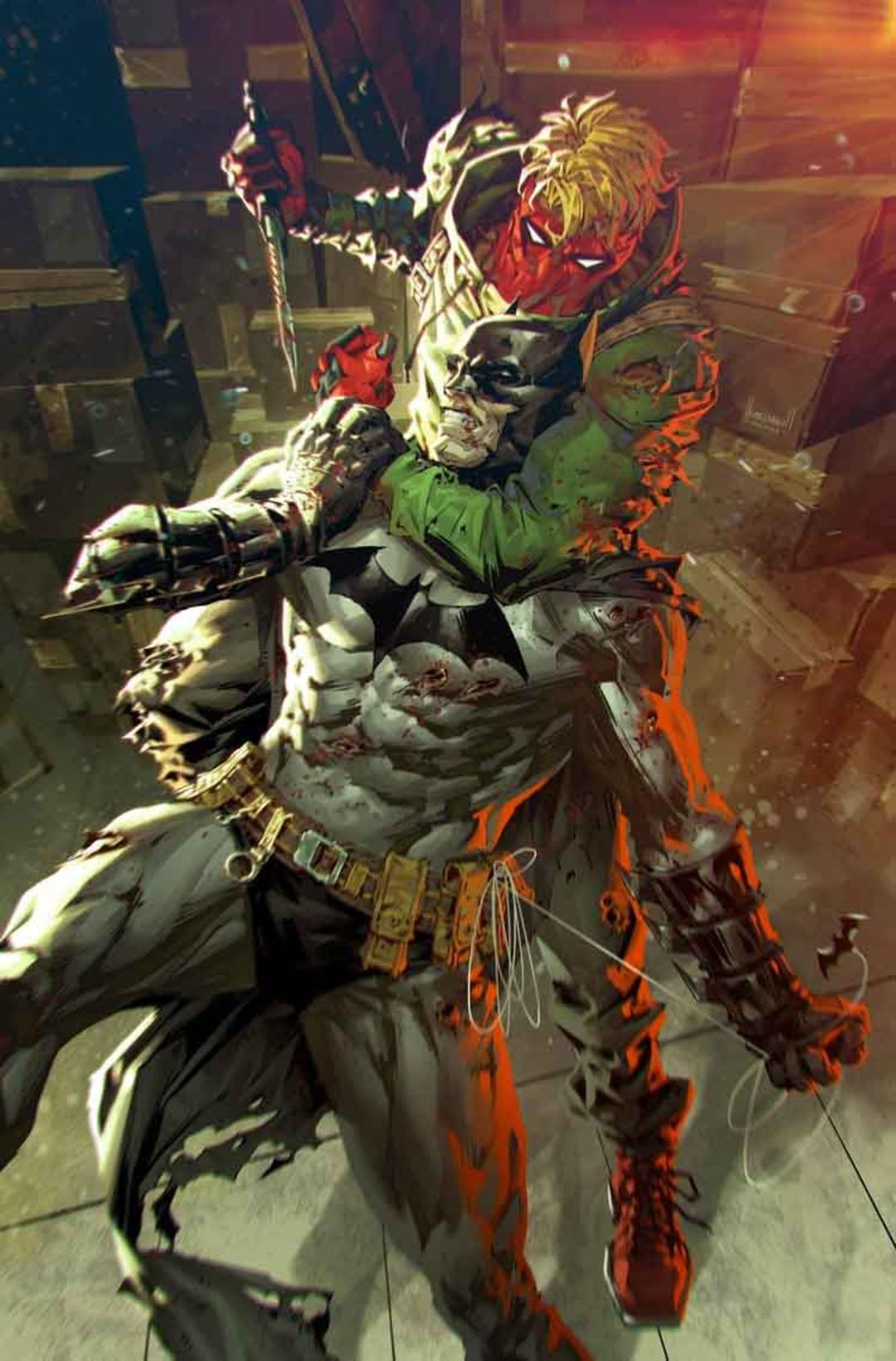 بتمن به همراه شخصیت گریفتر در سری کتاب کمیک Batman: Urban Legends 