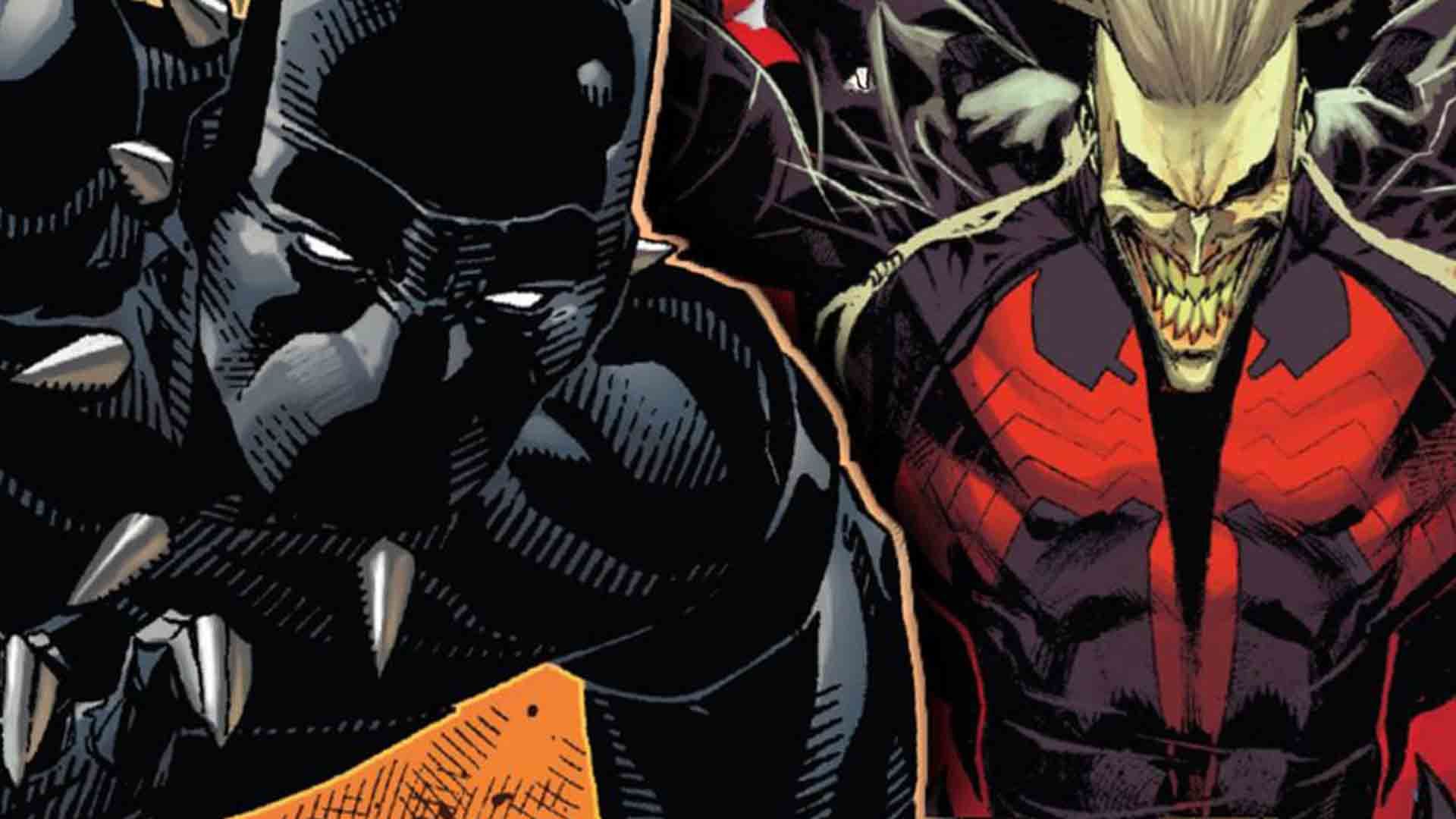 بلک پنتر به همراه شخصیت نال در سری کتاب کمیک king in black