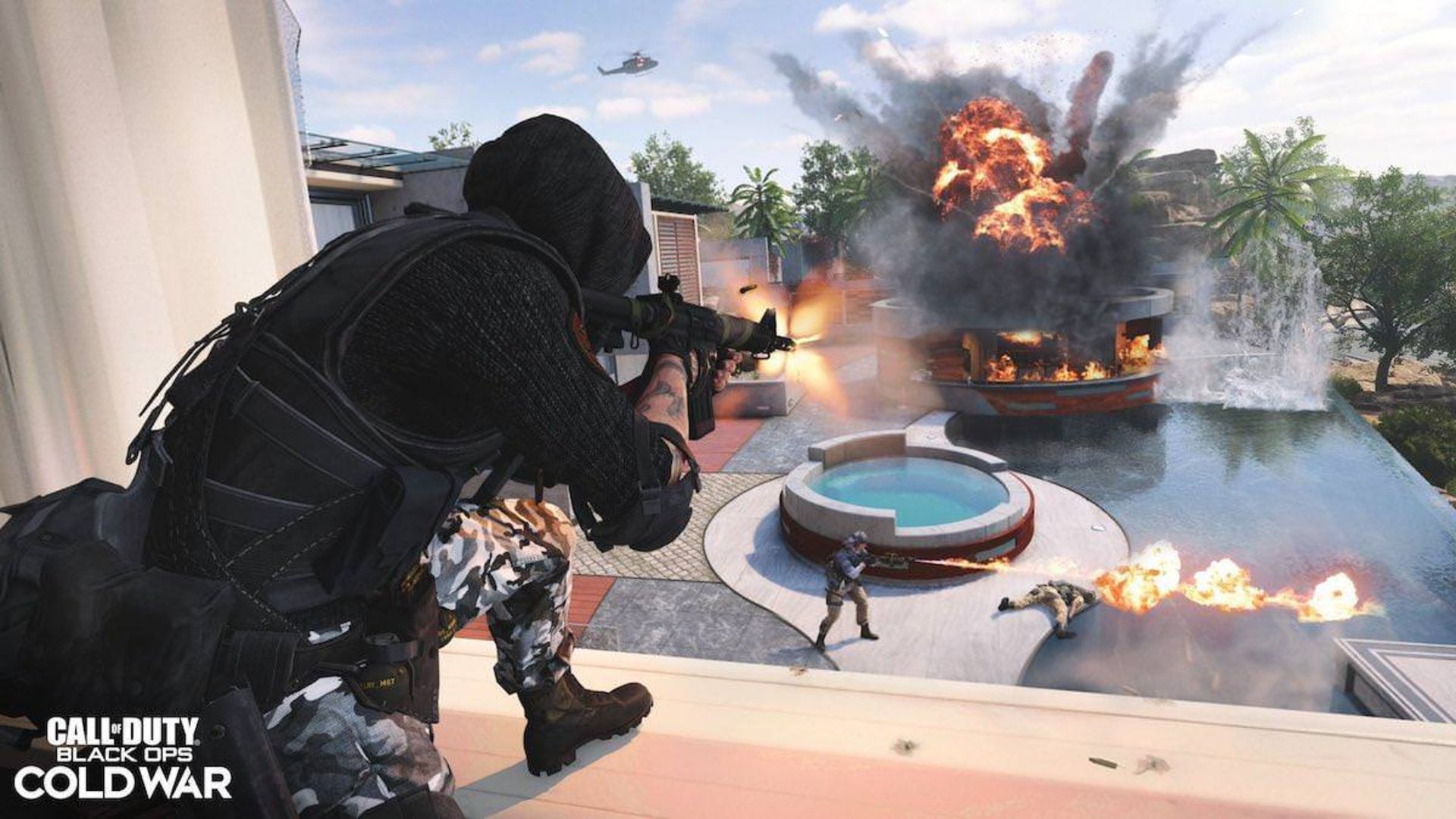 تصویر فاش شده از آتش افکن در بازی COD: Black Ops Cold War
