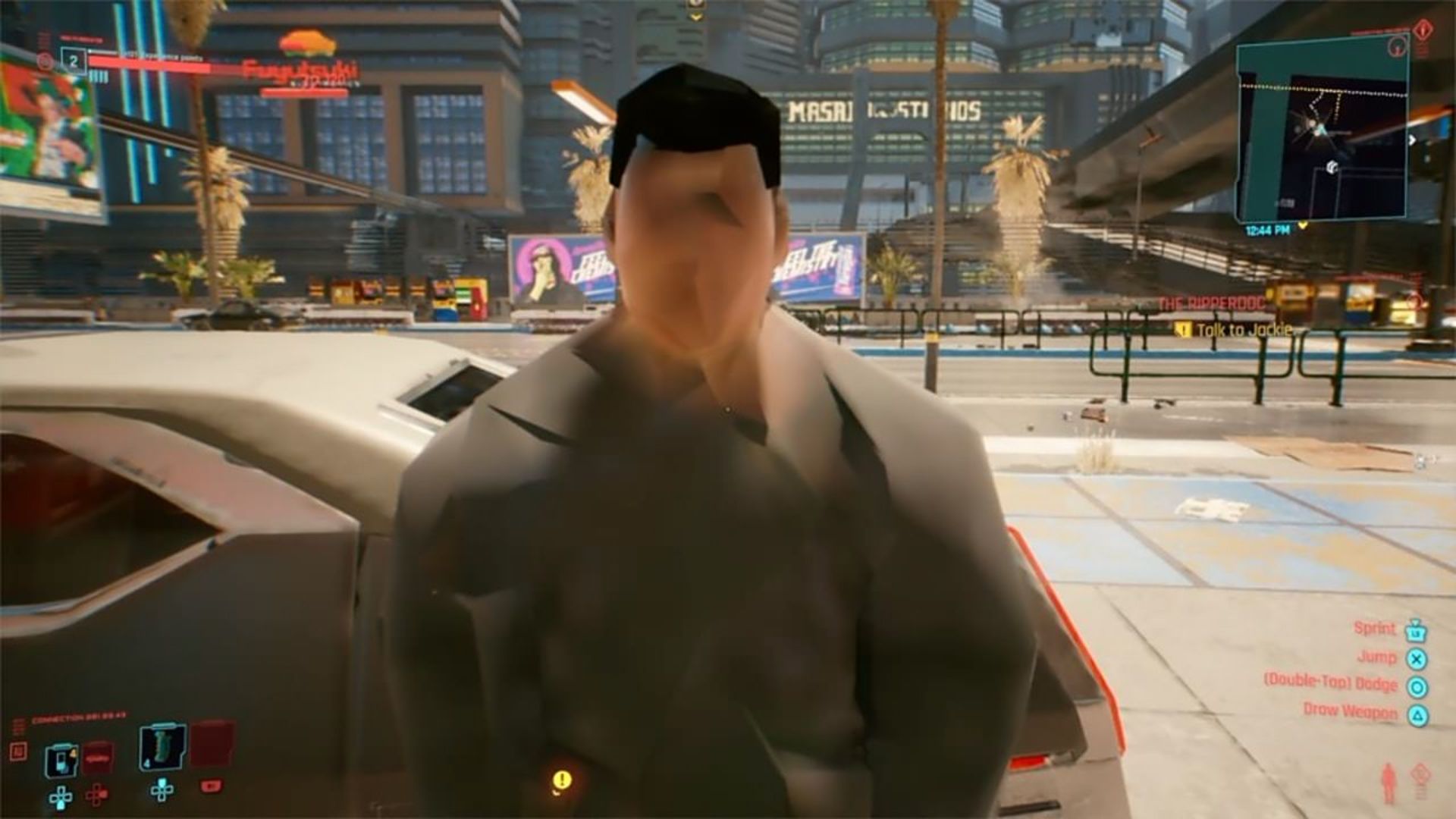 گلیچ های بازی Cyberpunk 2077