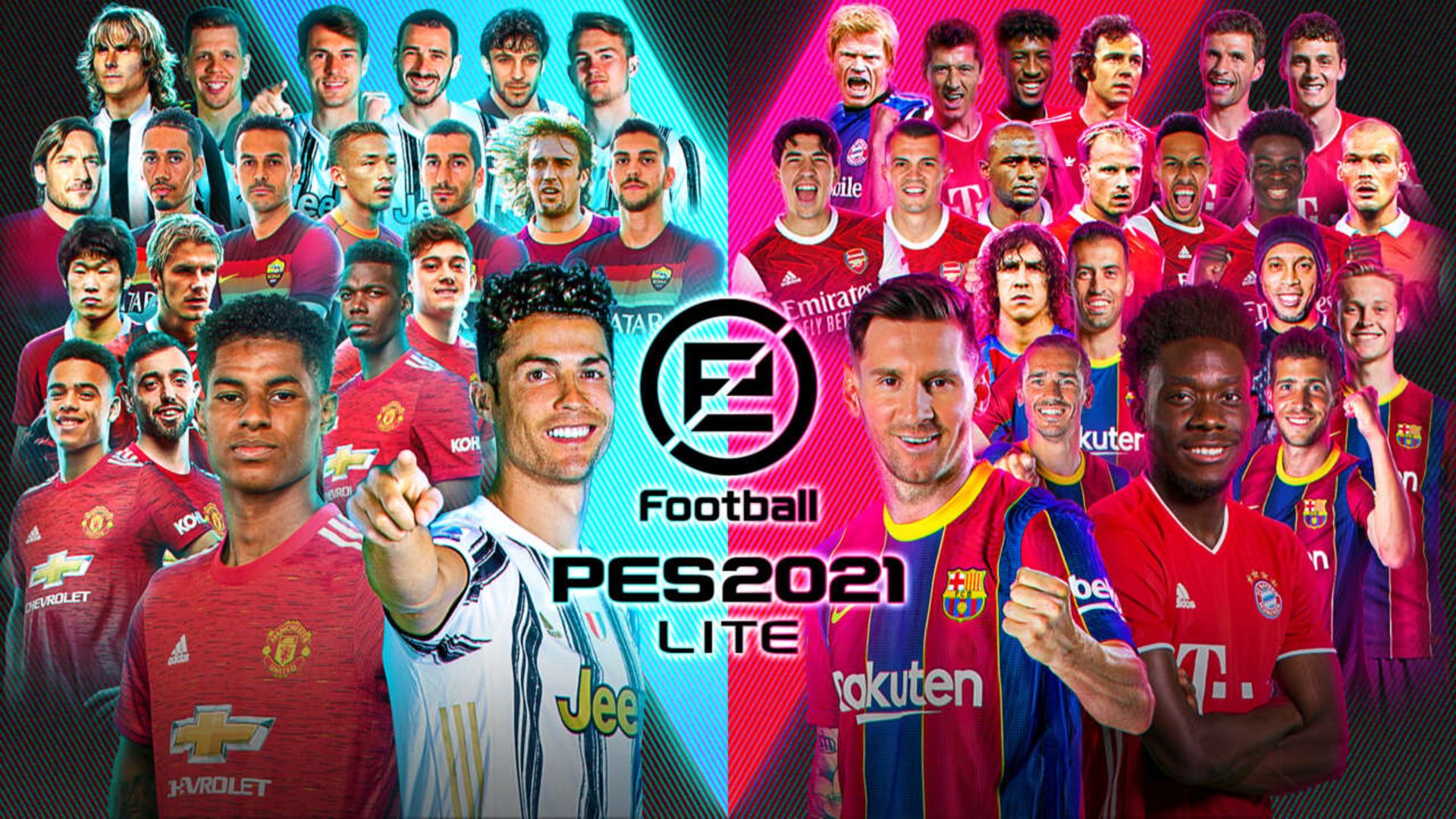 پوستر بازی رایگان PES 2021 Lite