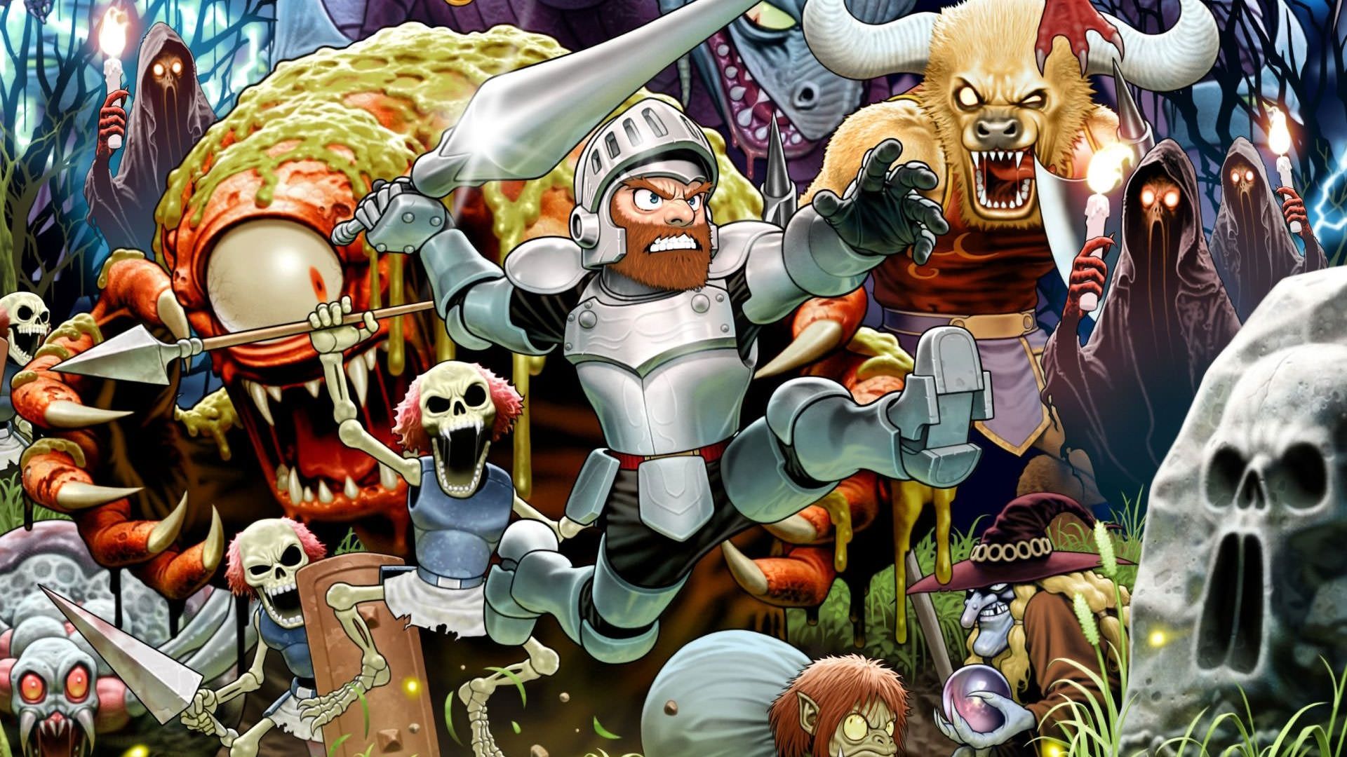 کاراکترهای Ghost'n Goblins