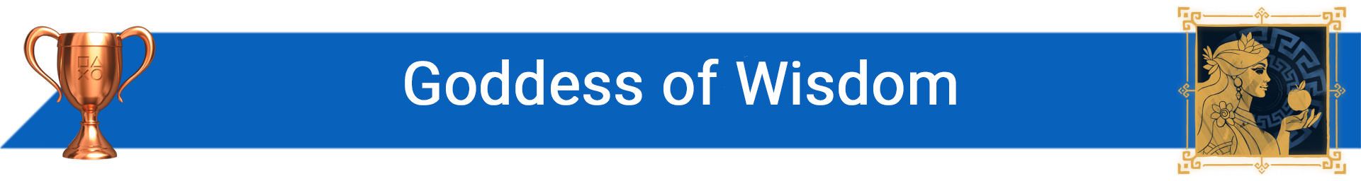 تروفی Goddess of Wisdom