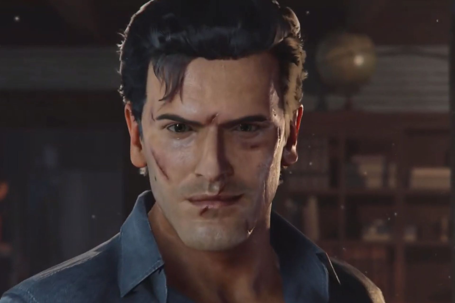 چهره قهرمان بازی Evil Dead The Game
