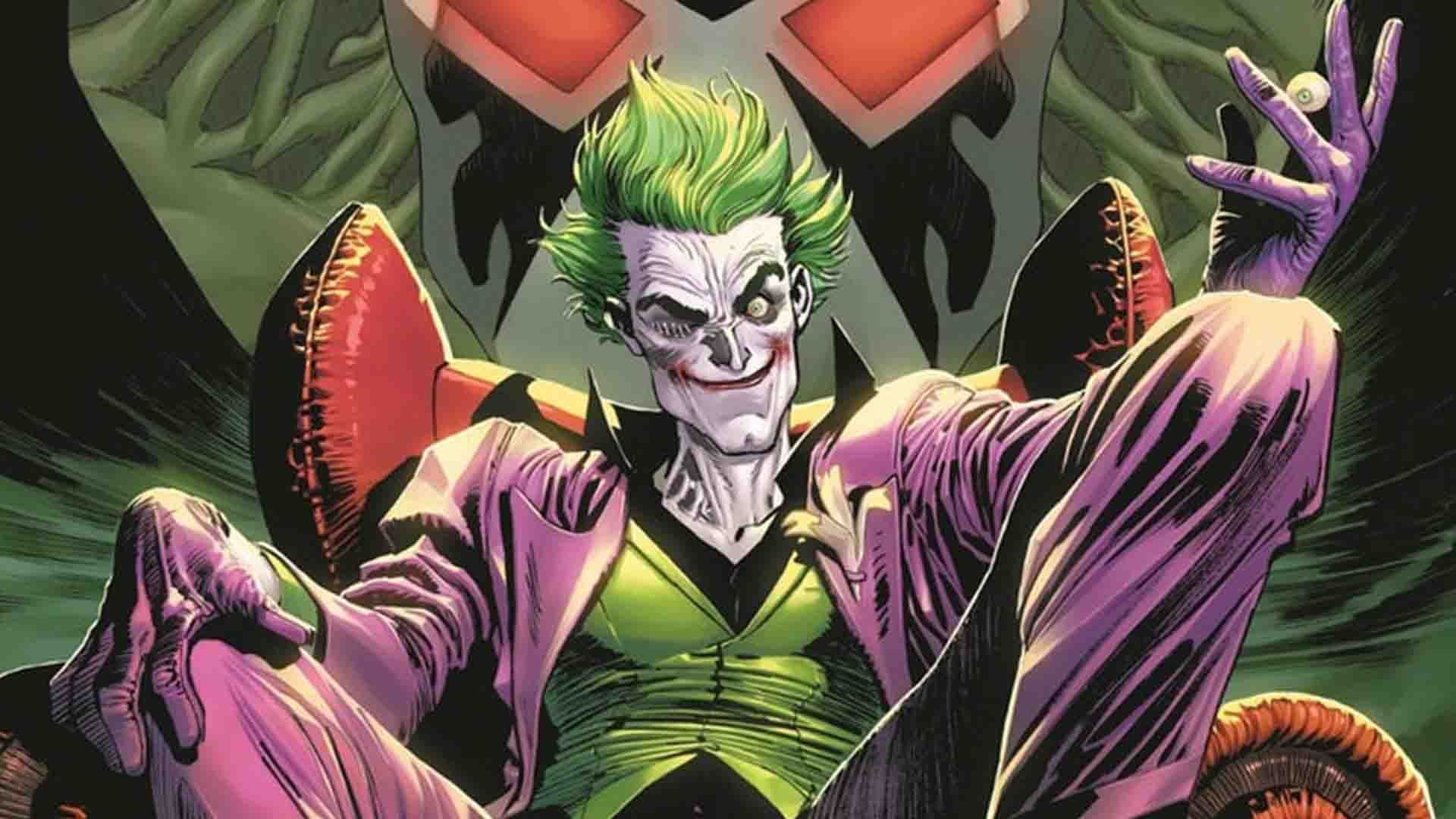 تصویر جلد قسمت اول سری کتاب کمیک The Joker