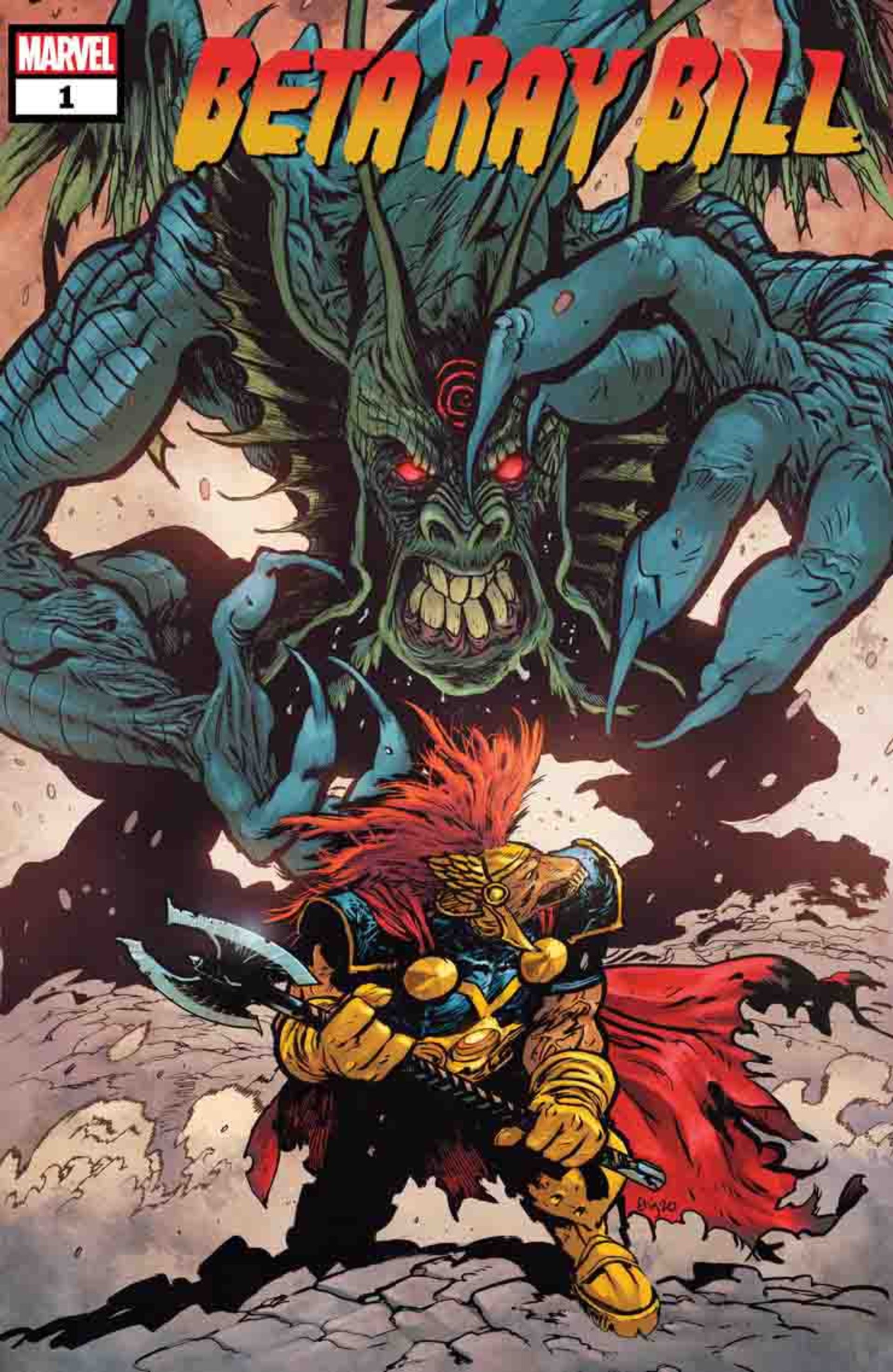 تصویر جلد مینی سری کتاب کمیک Beta Ray Bill