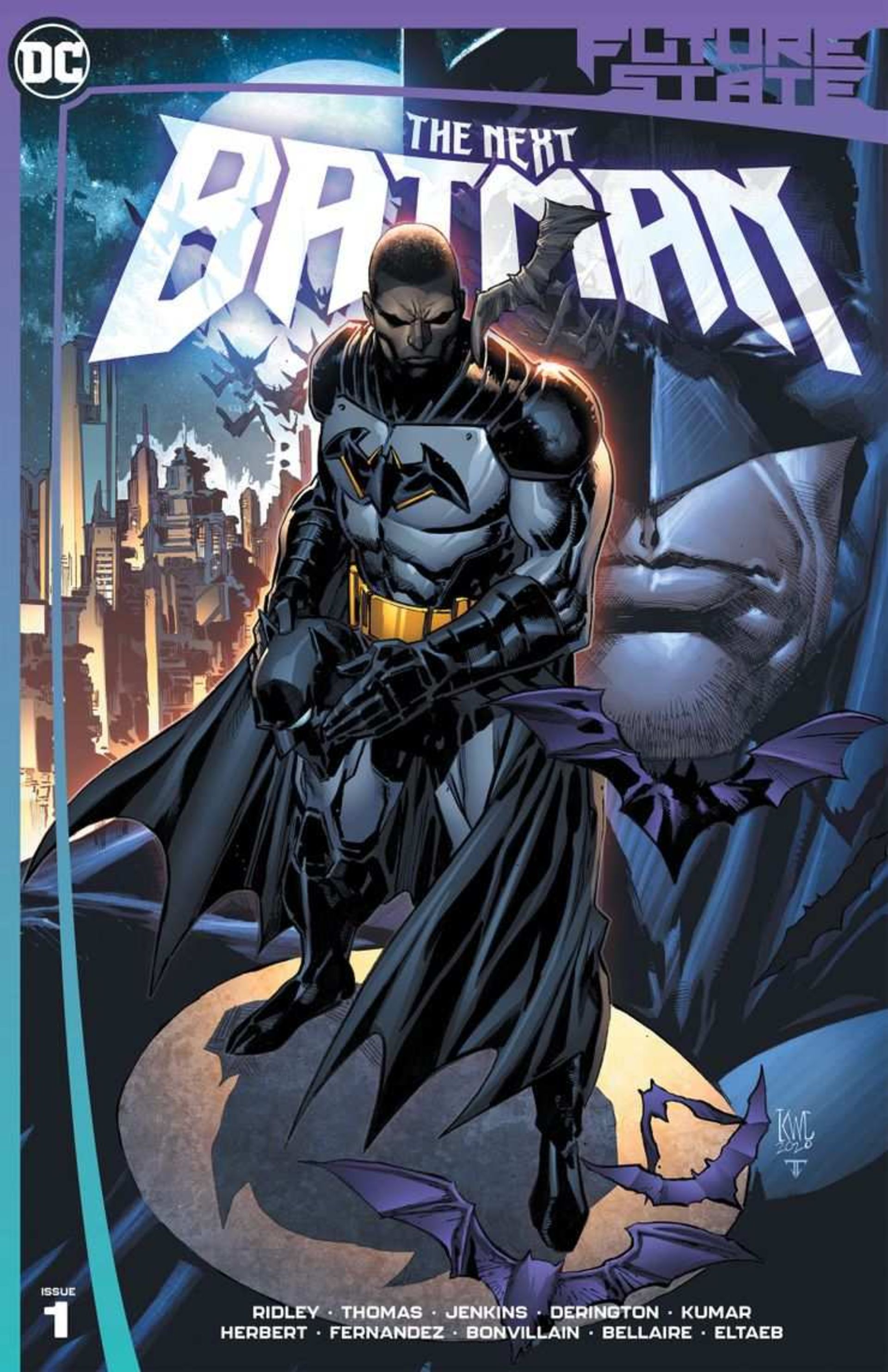 تصویر جلد قسمت اول سری کتاب کمیک The Next Batman