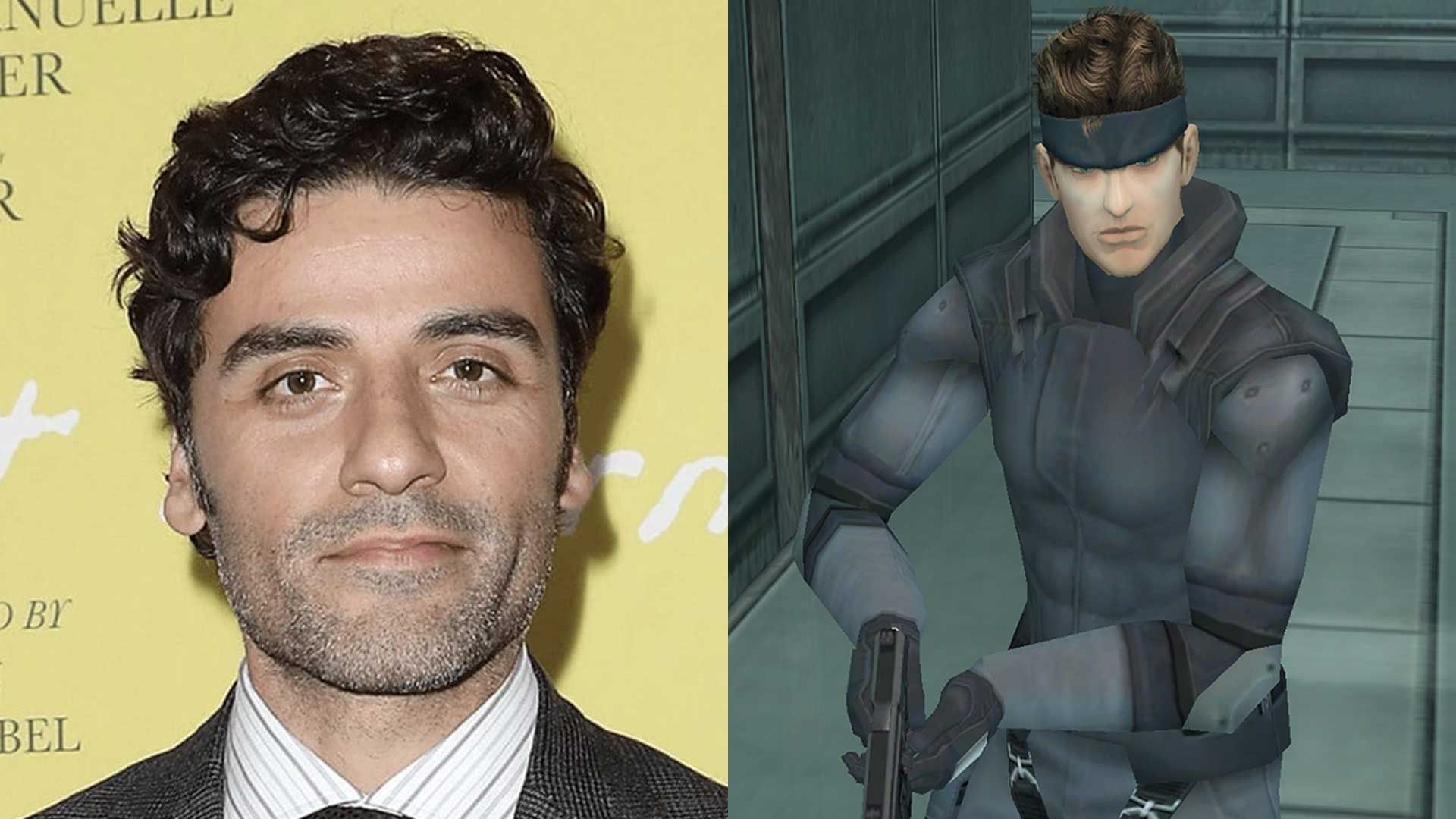 اسکار ایزاک در نقش سالید اسنیک در فیلم Metal Gear Solid