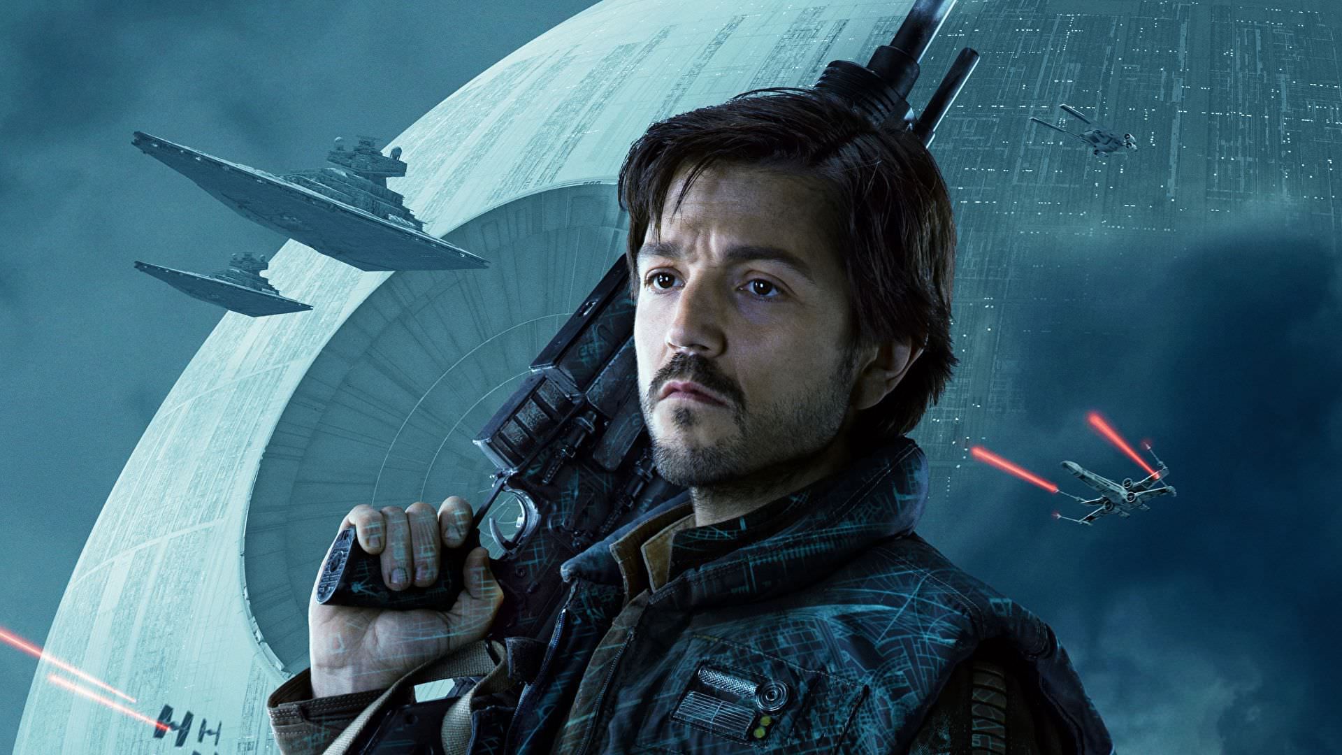دیگو لونا در پوستر شخصیت‌های فیلم Rogue One: A Star Wars Story
