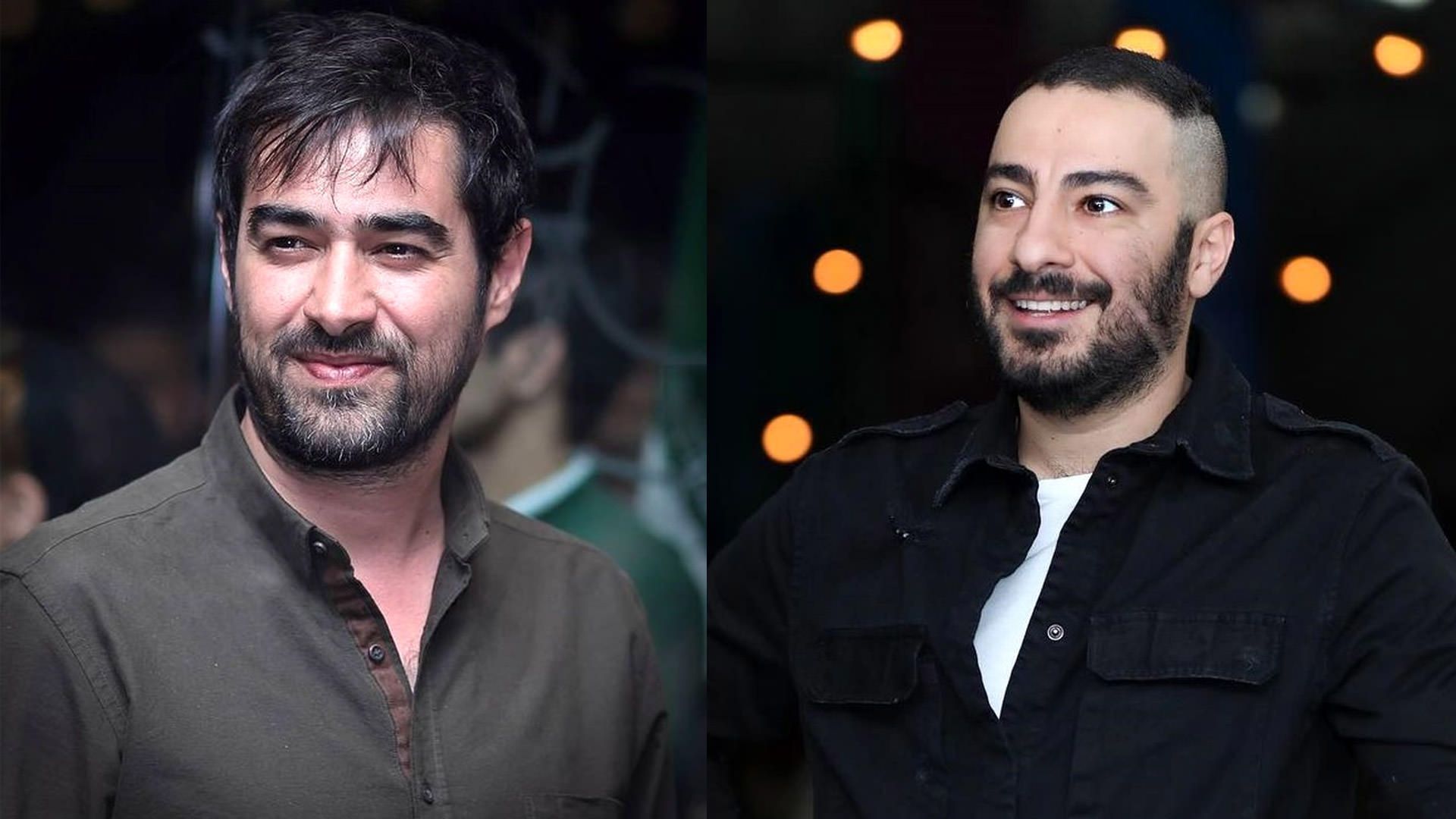 ترکیب عکس نوید محمدزاده و شهاب حسینی 