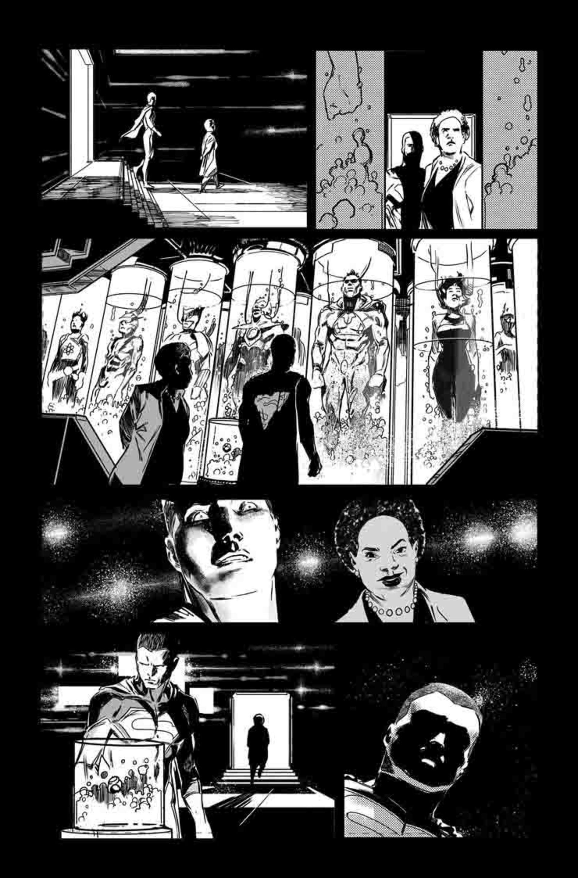 آماندا والر و سوپرمن در سری کتاب کمیک Future State: Suicide Squad