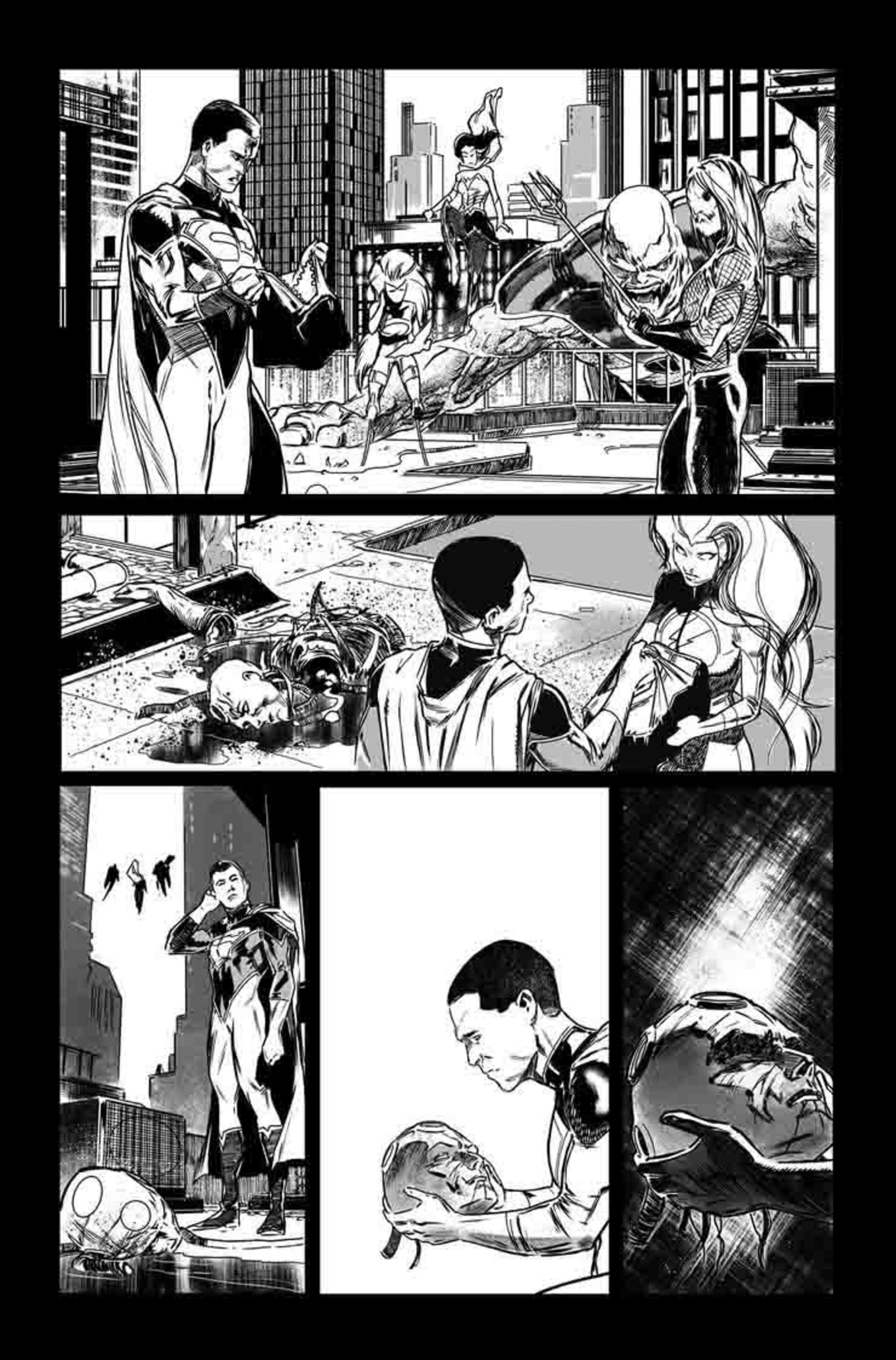 اعضای گروه جوخه انتحاری در سری کتاب کمیک Future State: Suicide Squad