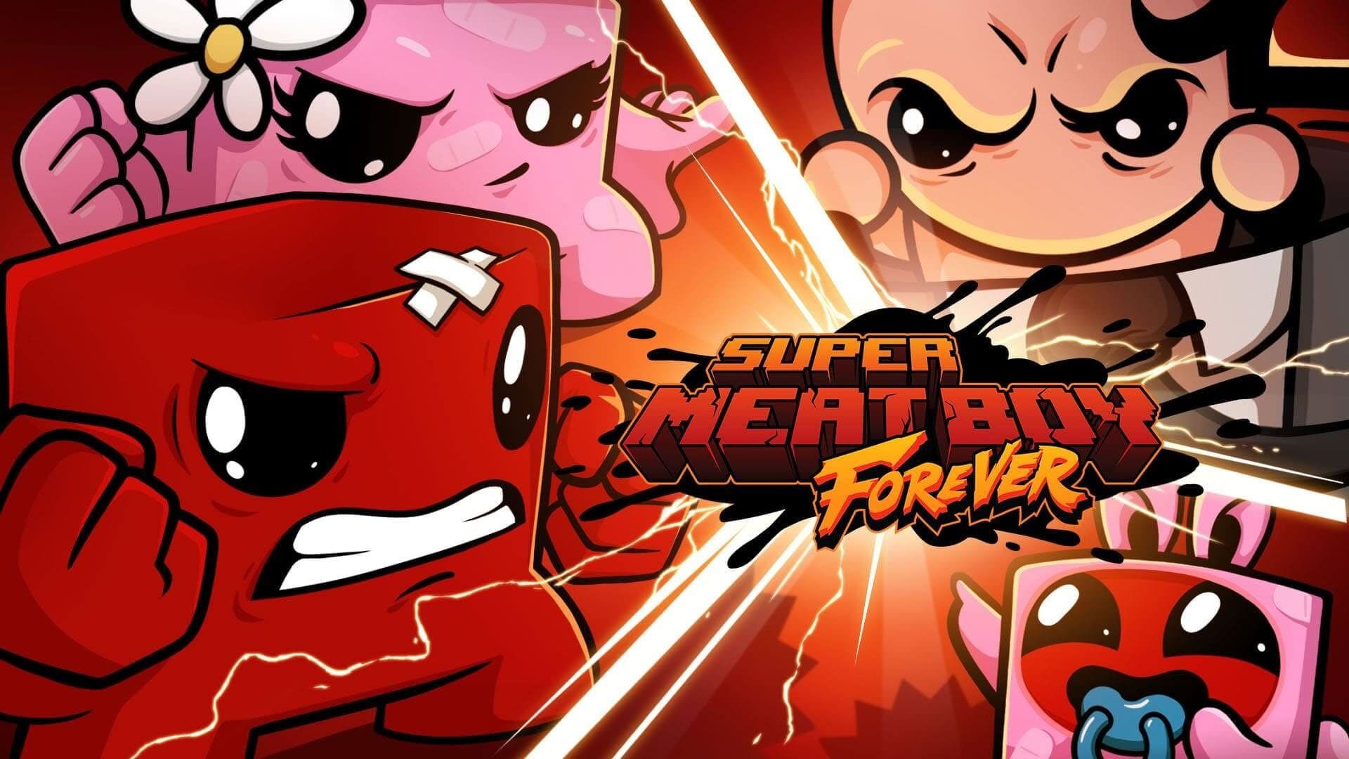 شخصیت‌های بازی Super Meat Boy Forever