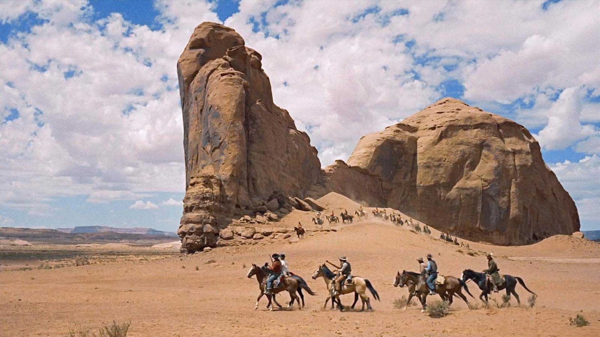 اسب سواری و نبرد در فیلم The Searchers جان فورد
