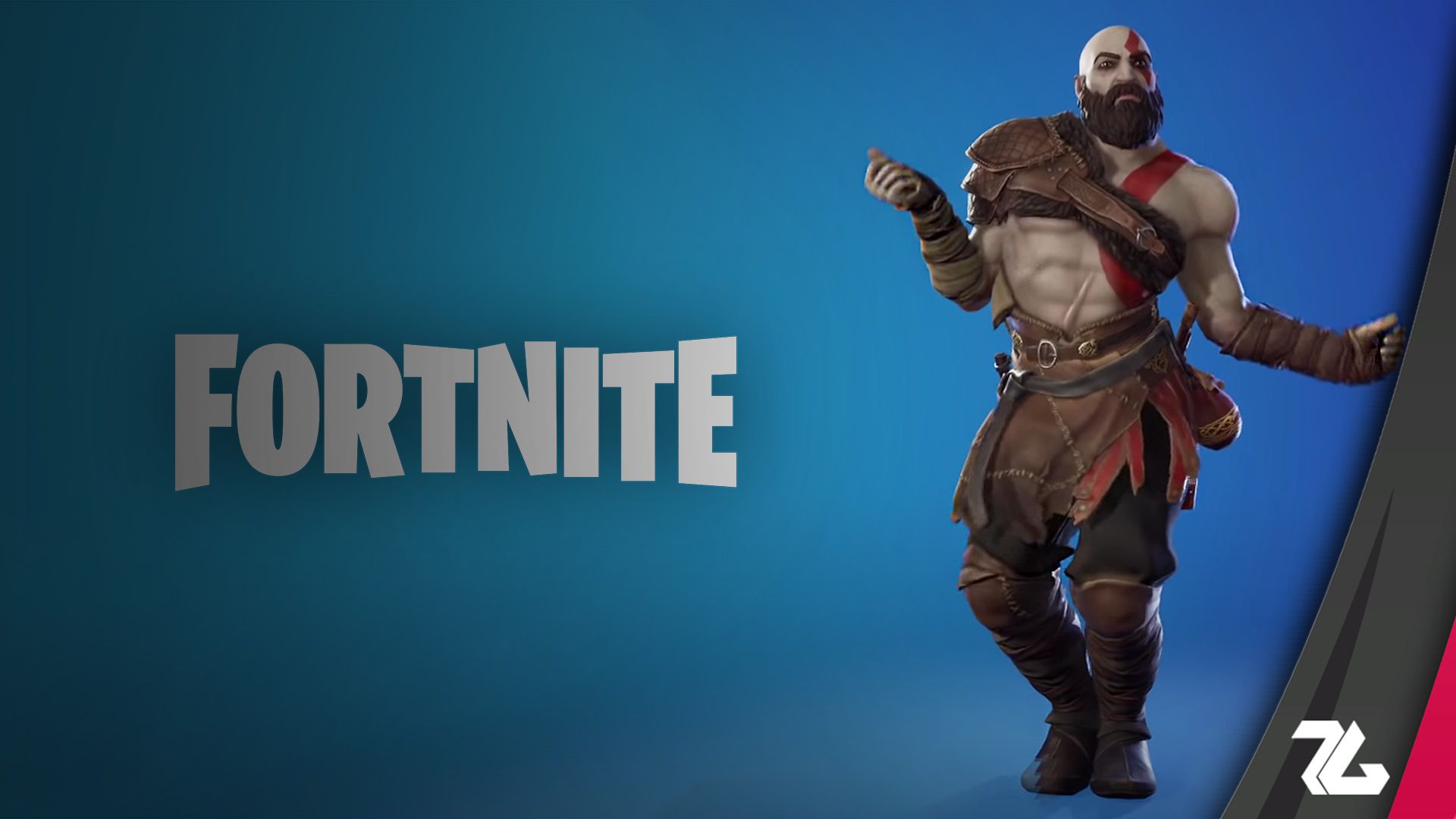 رقیصدن کریتوس در بازی فورتنایت