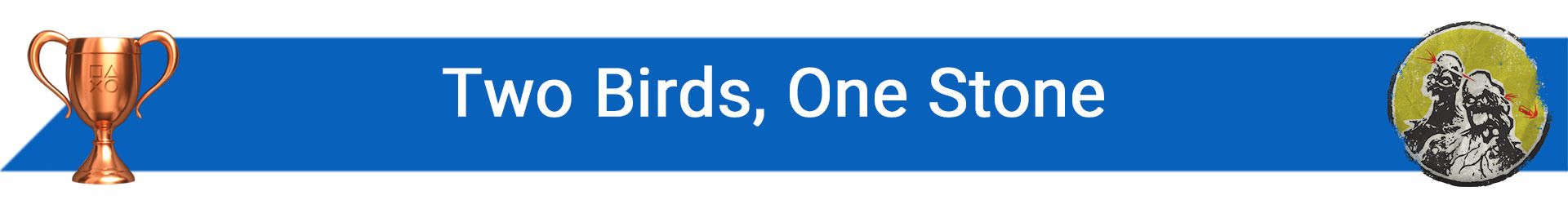 تروفی Two Birds, One Stone