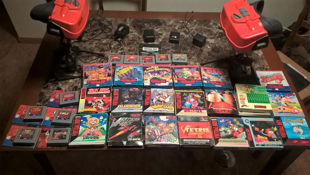 کلکسیون بازی های Virtual Boy