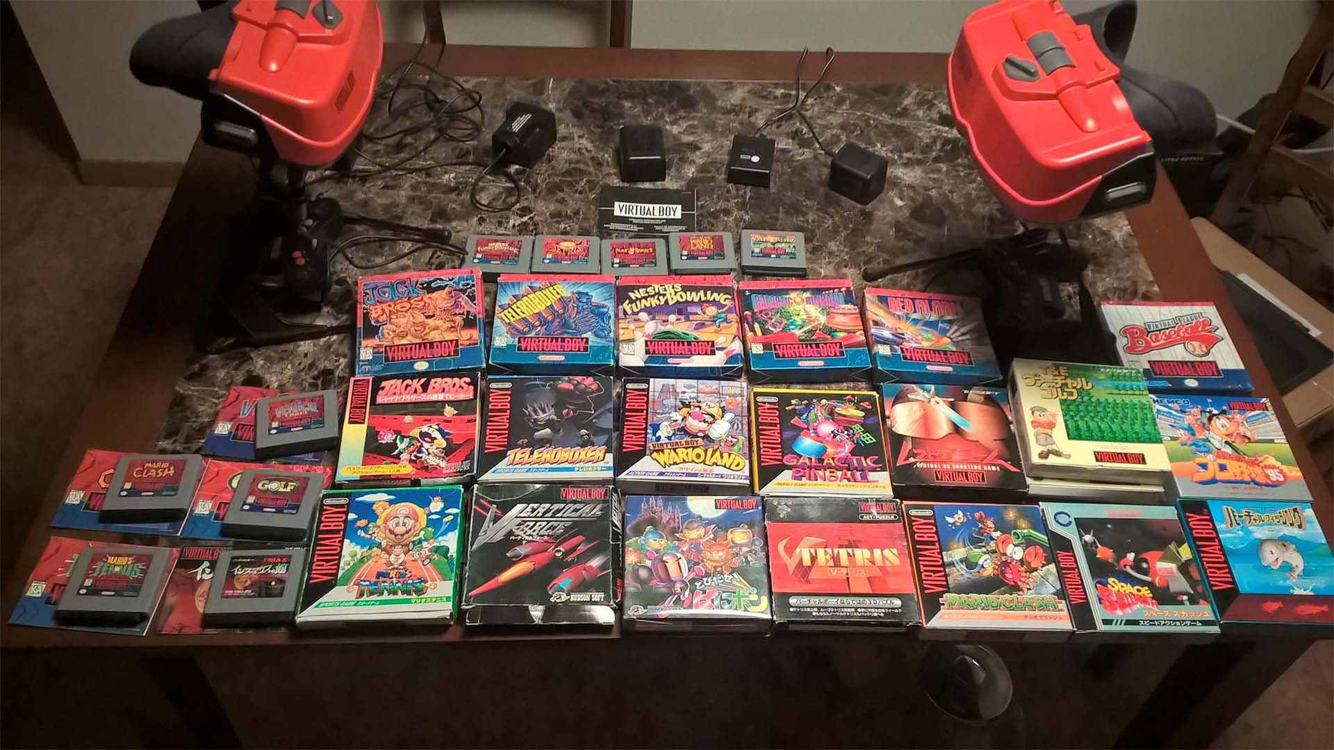 کلکسیون بازی های Virtual Boy