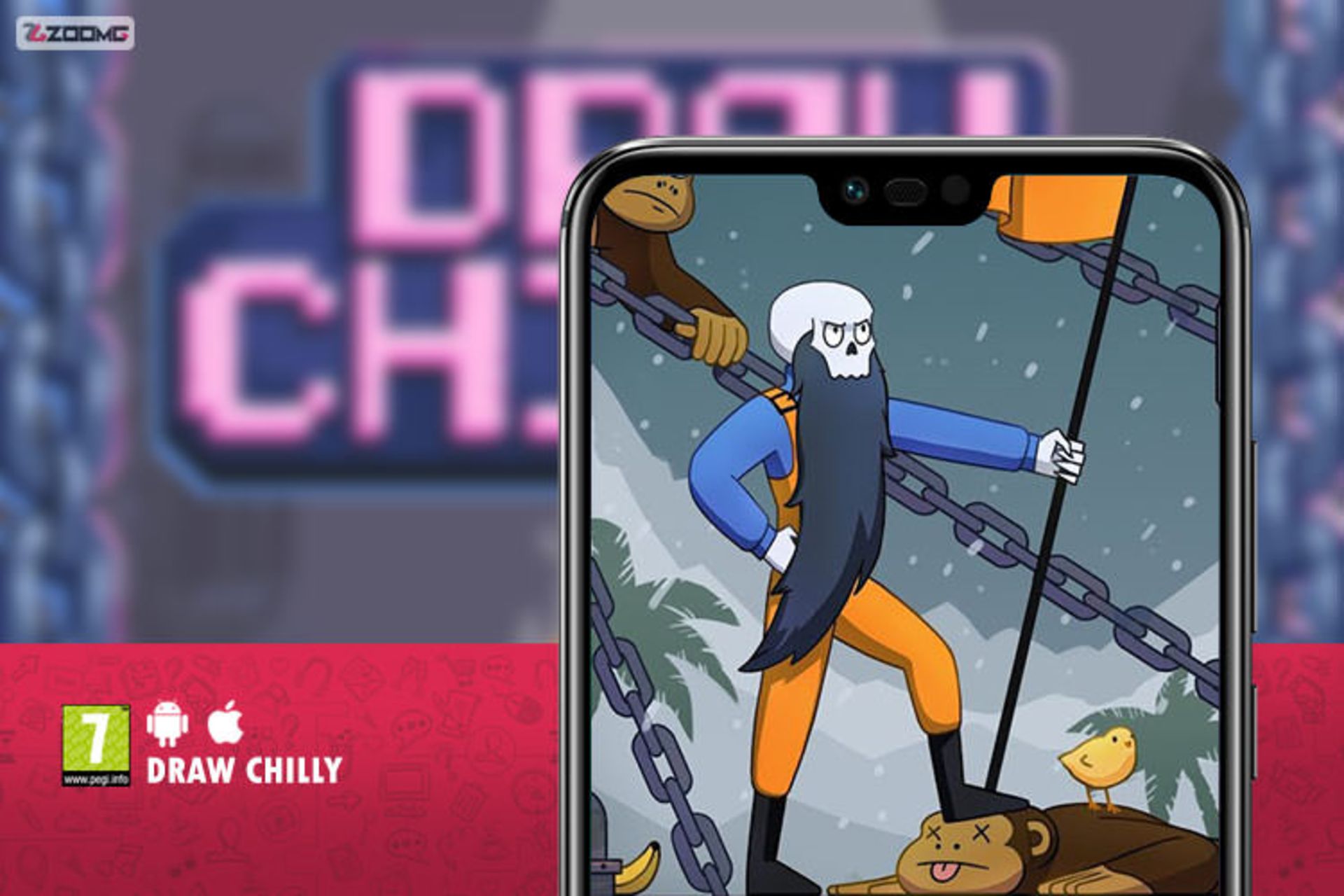 معرفی بازی موبایل draw chilly