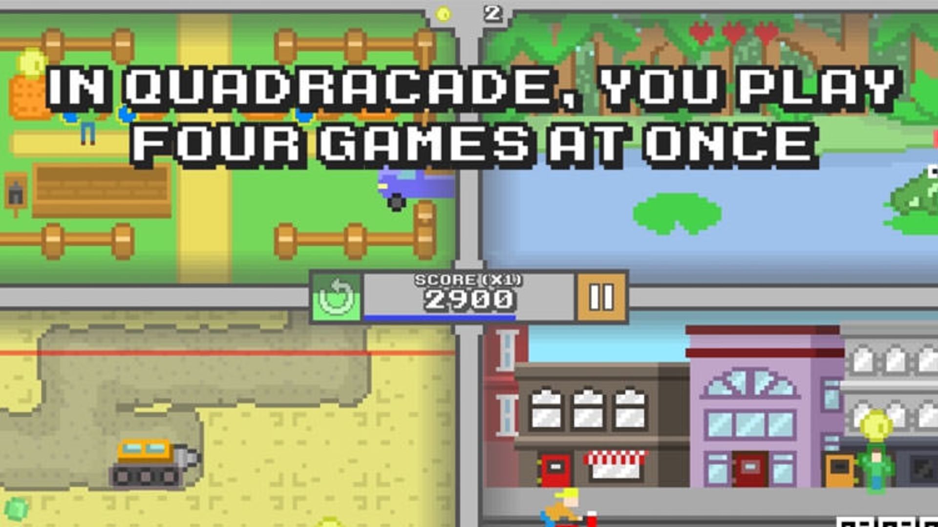 Quadracade