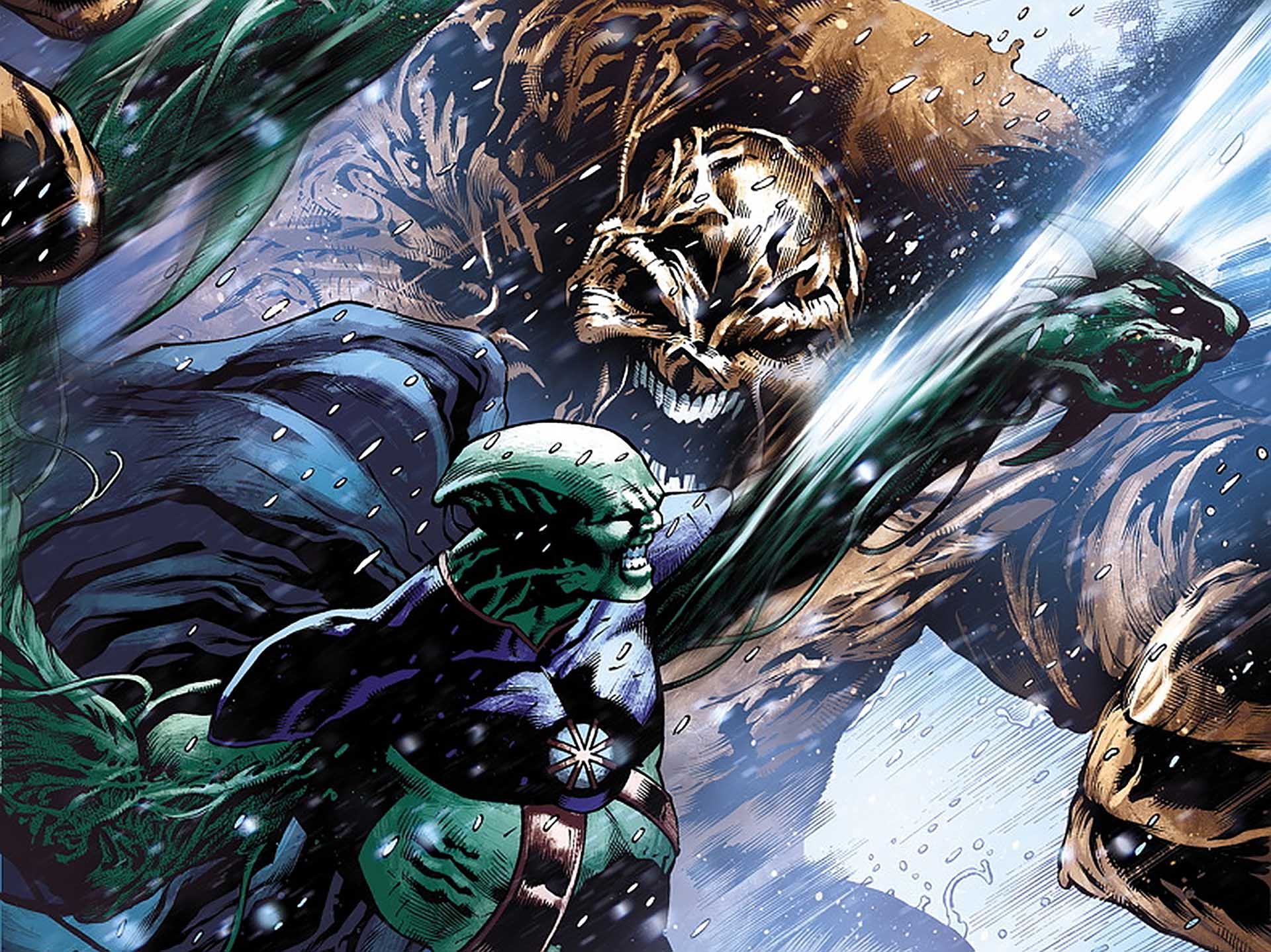 مارشن من هانتر - دی سی کامیکس - martian manhunter - dc comics