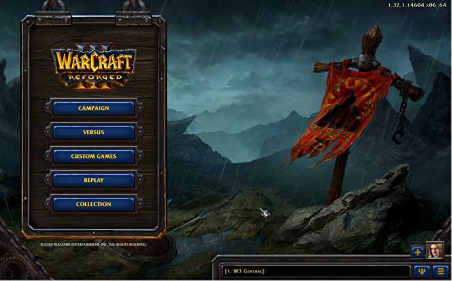 Warcraft 3 Reforged Menus