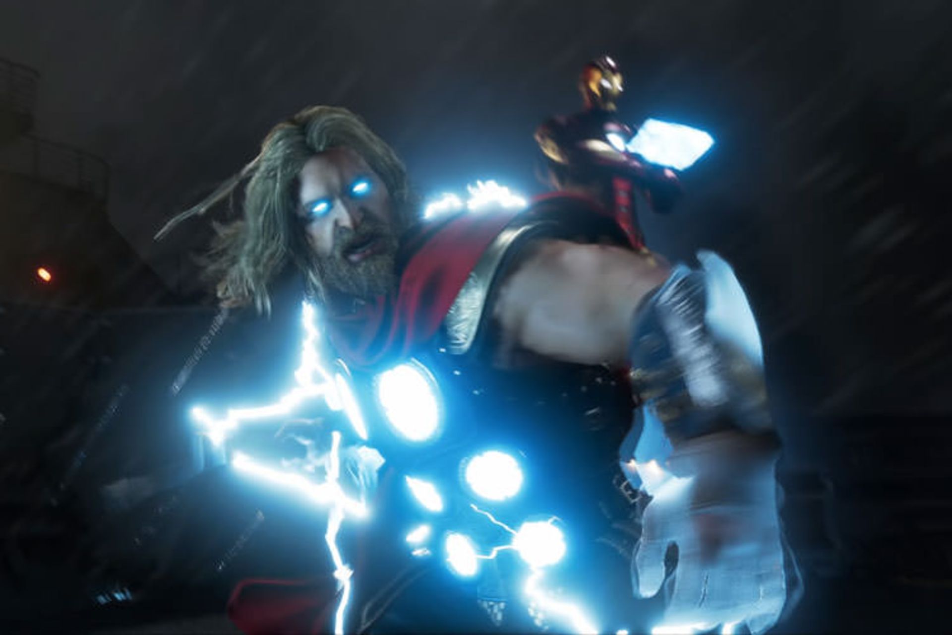 ثور و آیرون من در بازی Marvel's Avengers